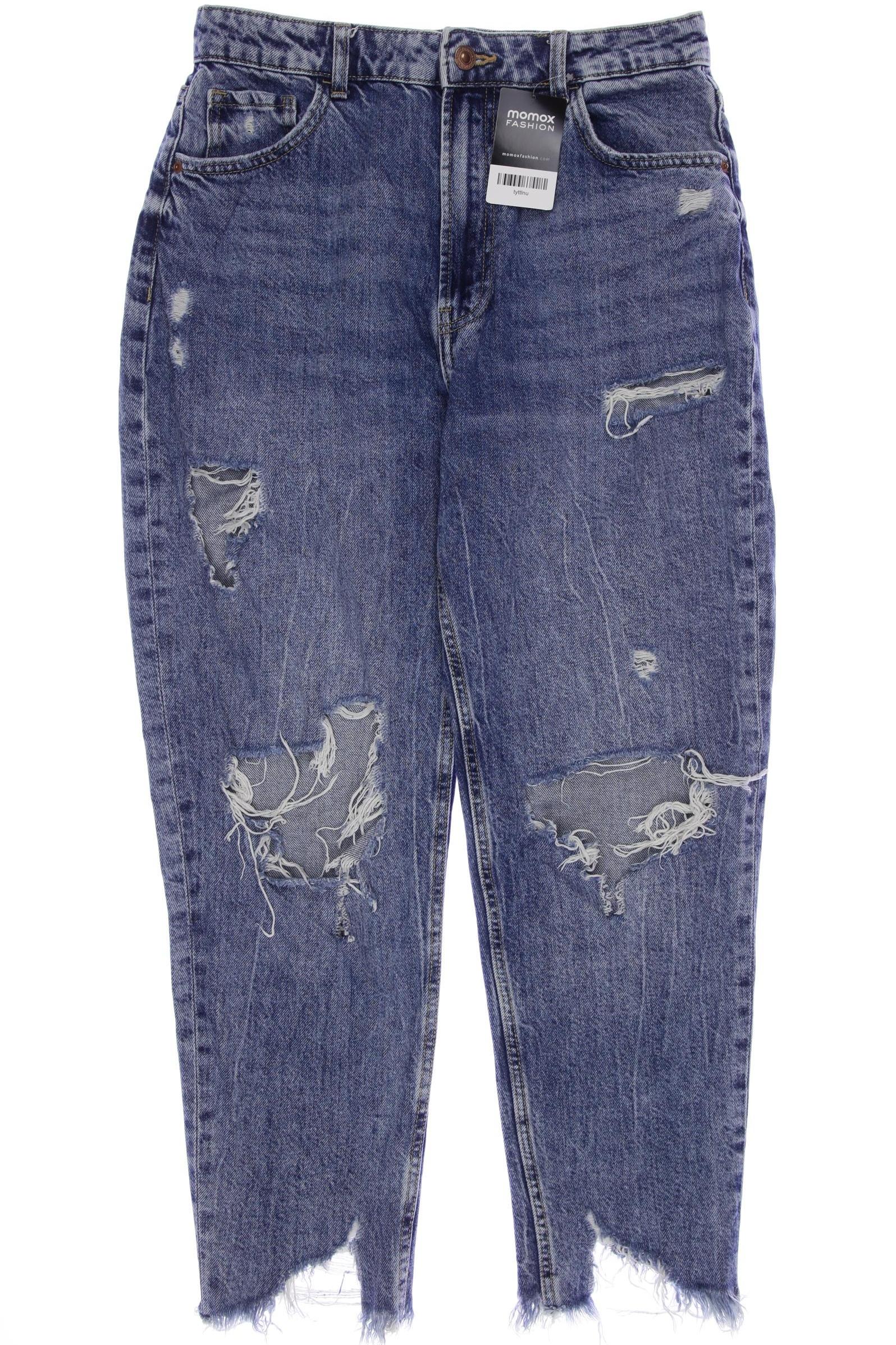 

bershka Damen Jeans, blau, Gr. 40