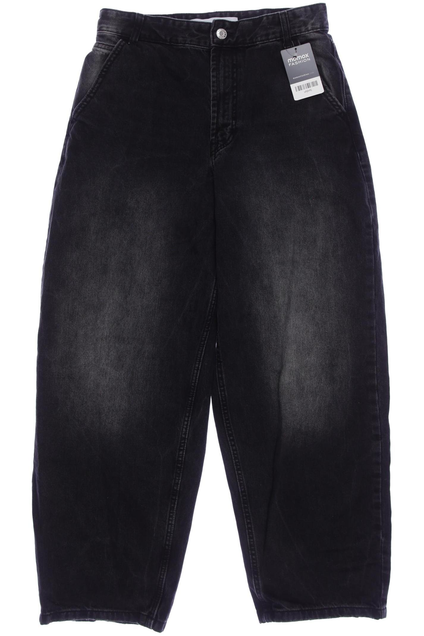 

bershka Damen Jeans, grau, Gr. 36