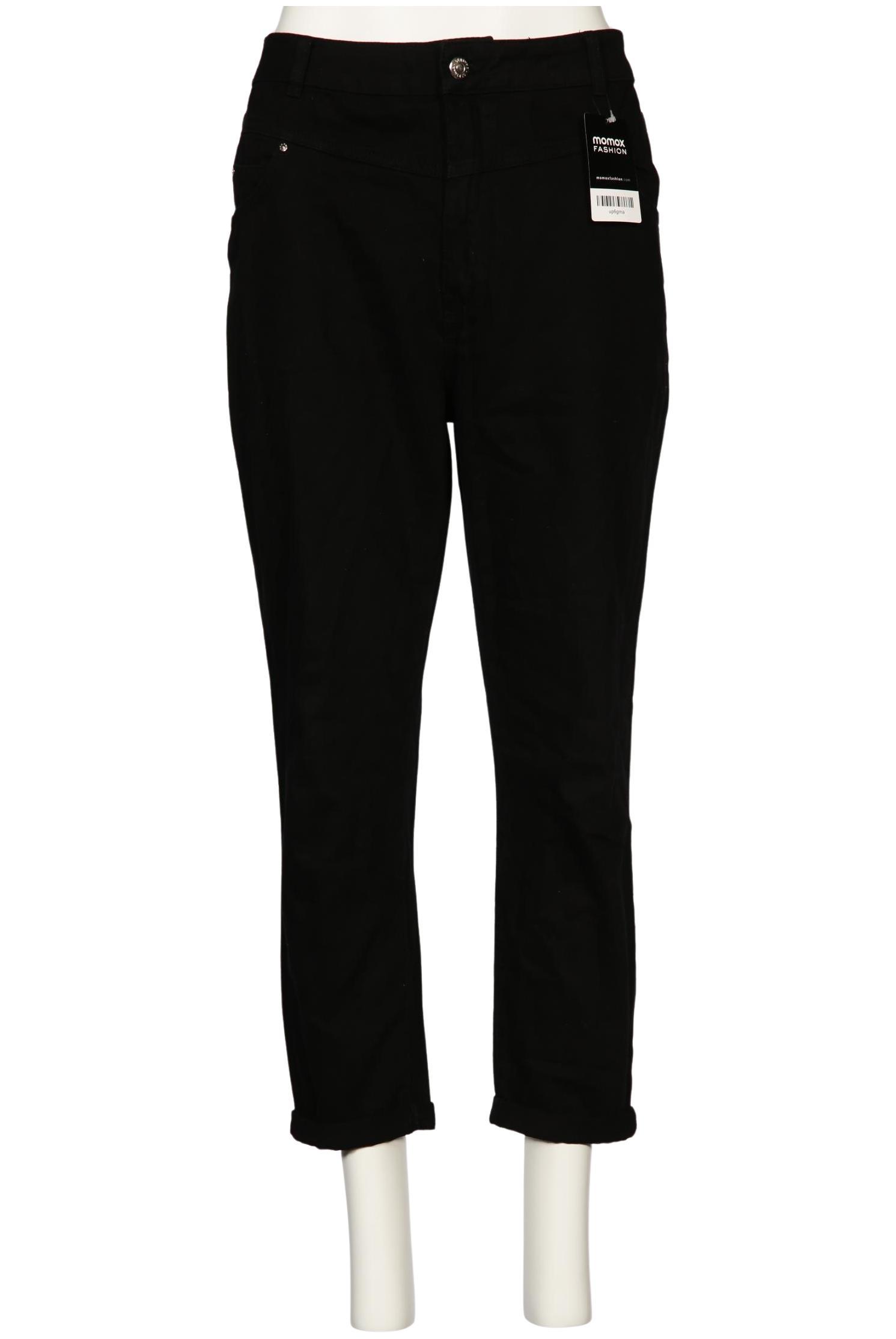 

bershka Damen Jeans, schwarz, Gr. 42