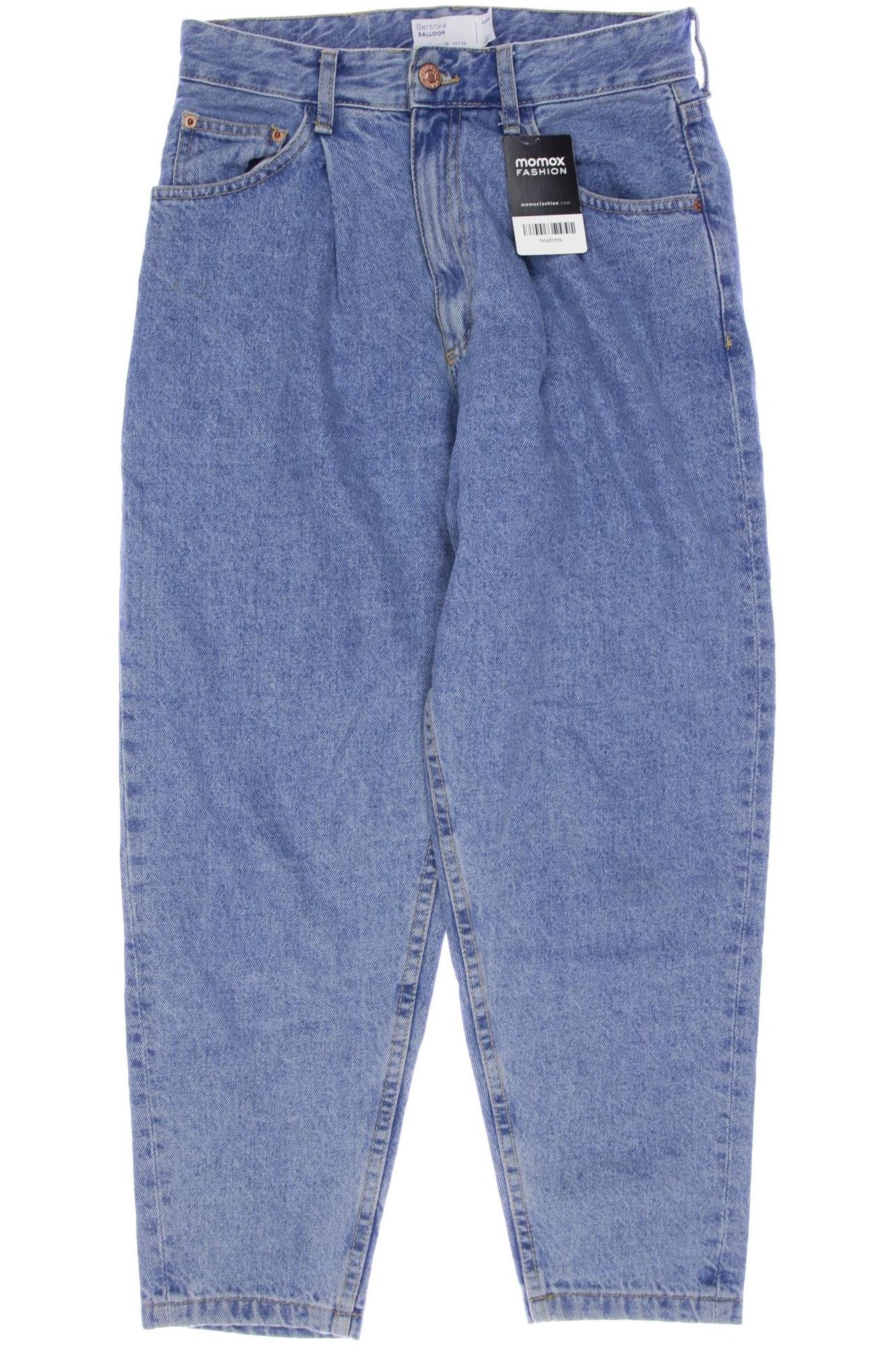 

bershka Damen Jeans, blau, Gr. 34