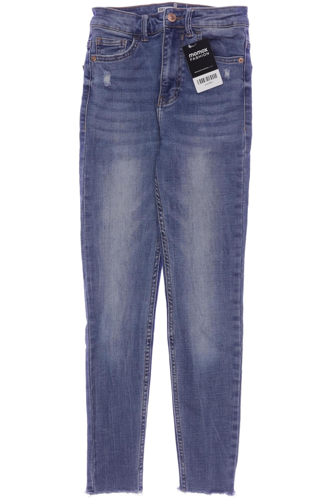 

bershka Damen Jeans, blau, Gr. 34