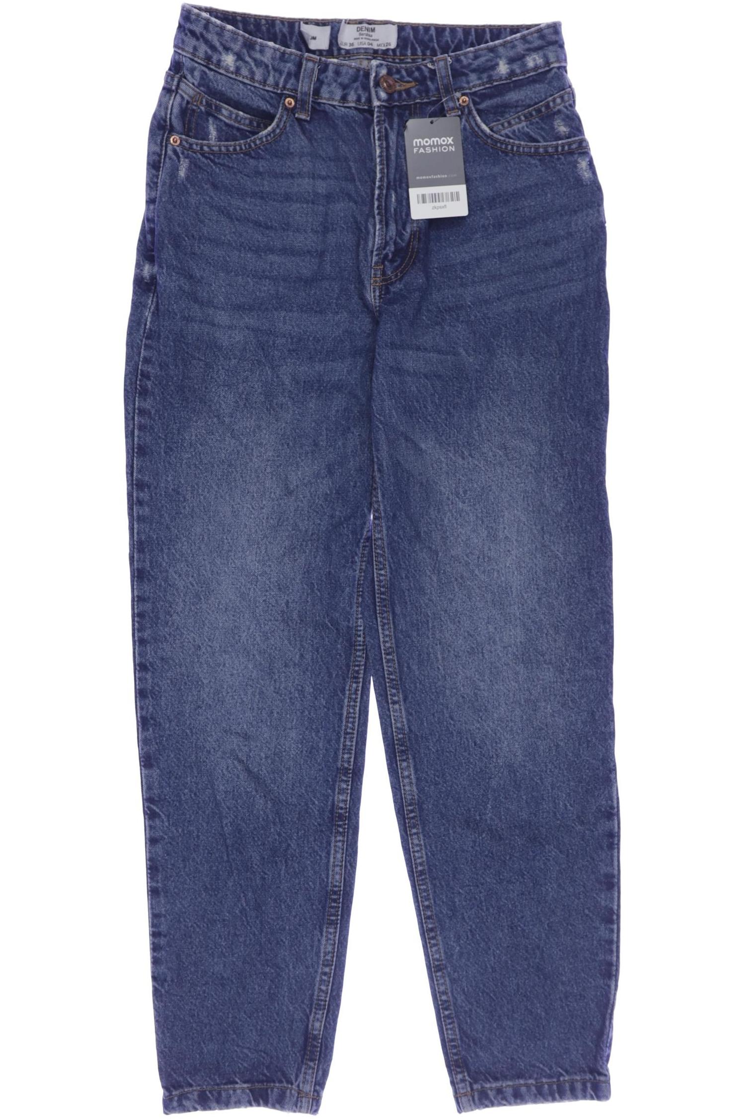 

bershka Damen Jeans, blau, Gr. 36