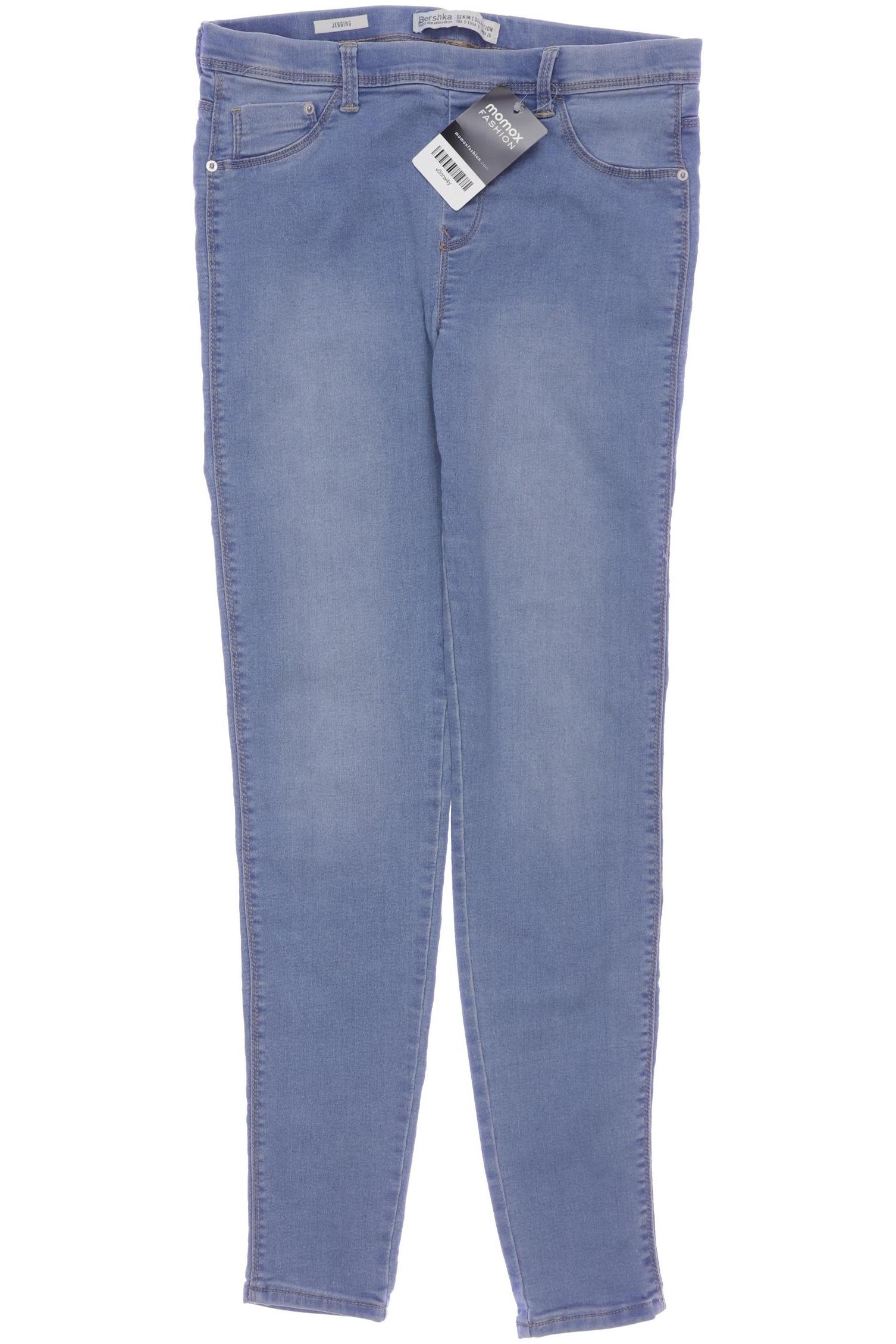 

bershka Damen Jeans, blau, Gr. 0