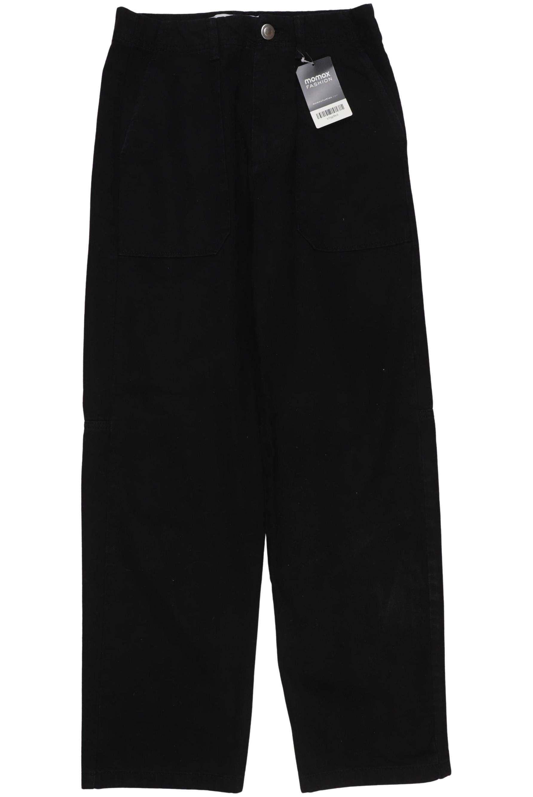 

bershka Damen Jeans, schwarz, Gr. 34