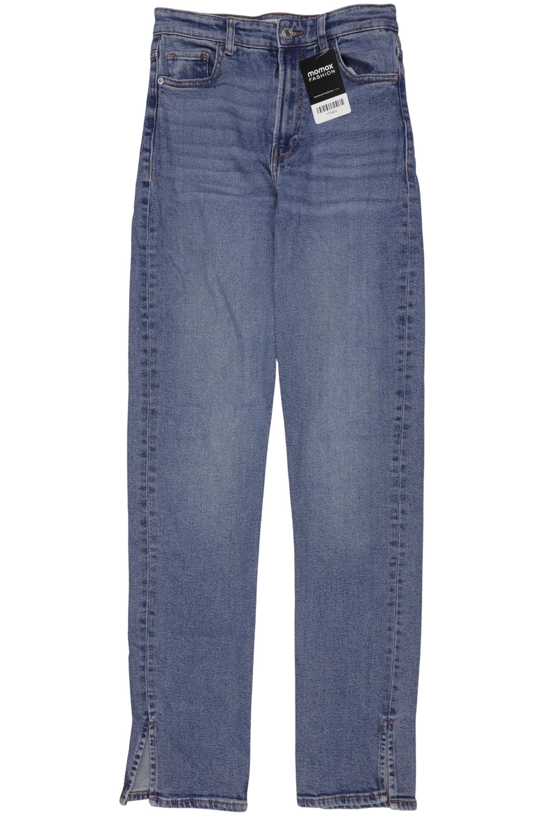 

bershka Damen Jeans, blau, Gr. 36