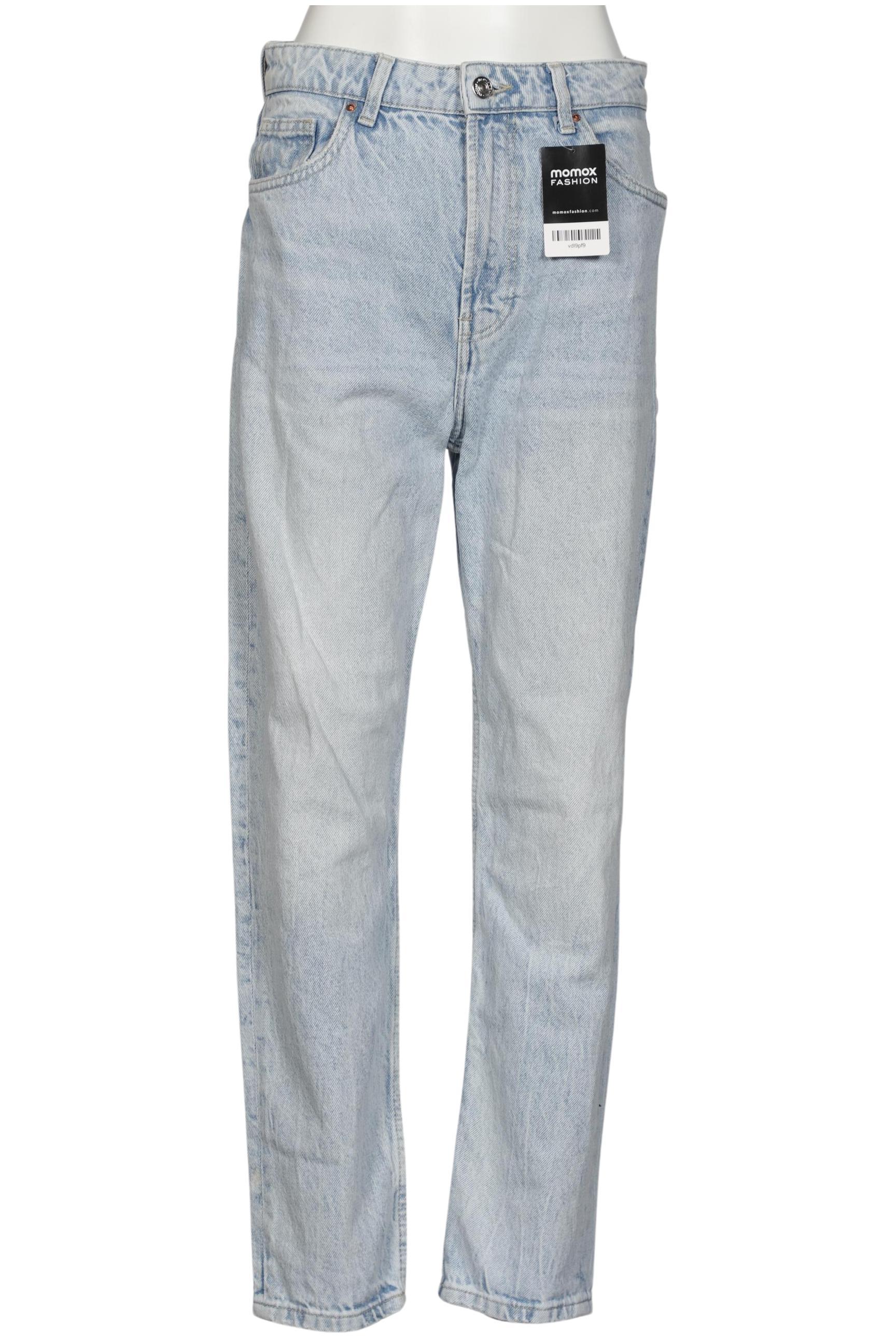 

bershka Damen Jeans, hellblau, Gr. 38