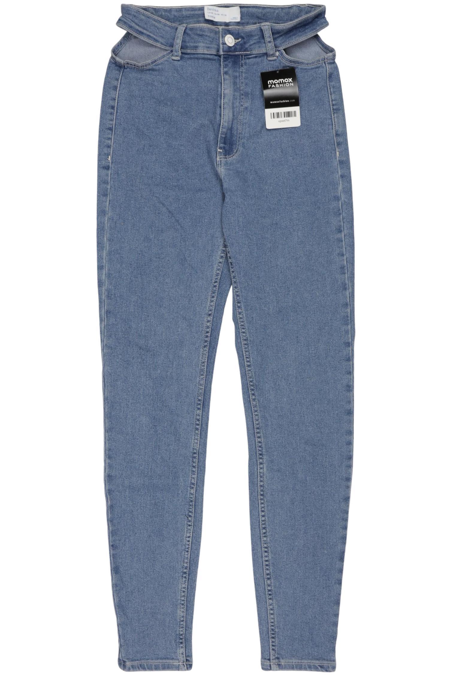

bershka Damen Jeans, blau, Gr. 36