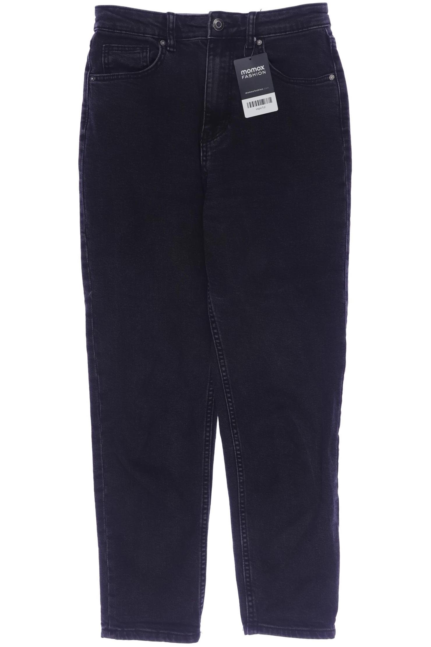 

bershka Damen Jeans, schwarz, Gr. 36