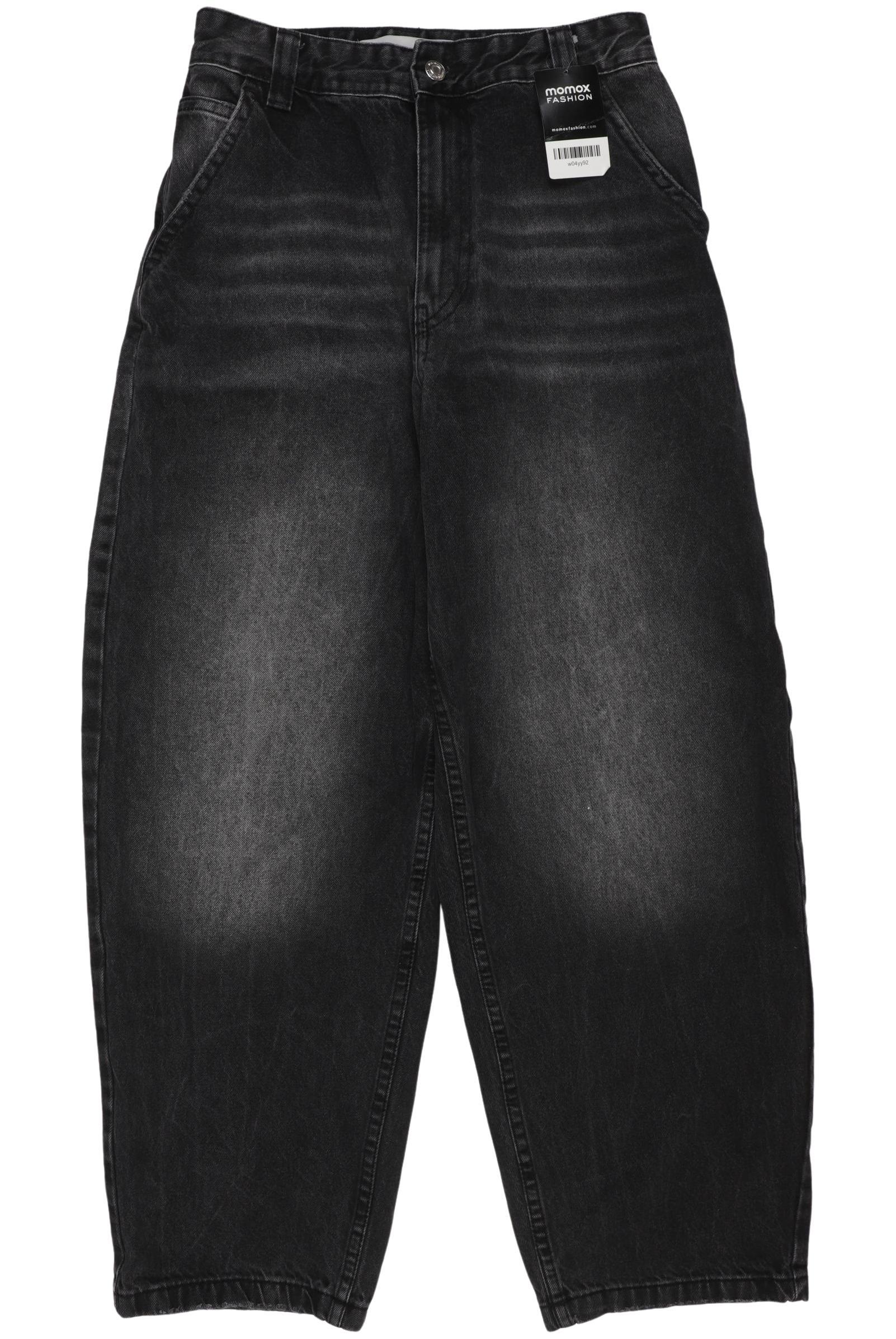 

bershka Damen Jeans, grau, Gr. 36