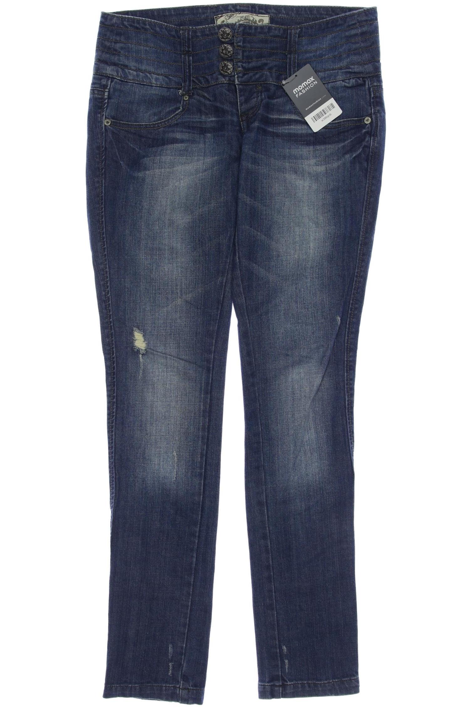 

bershka Damen Jeans, blau, Gr. 36