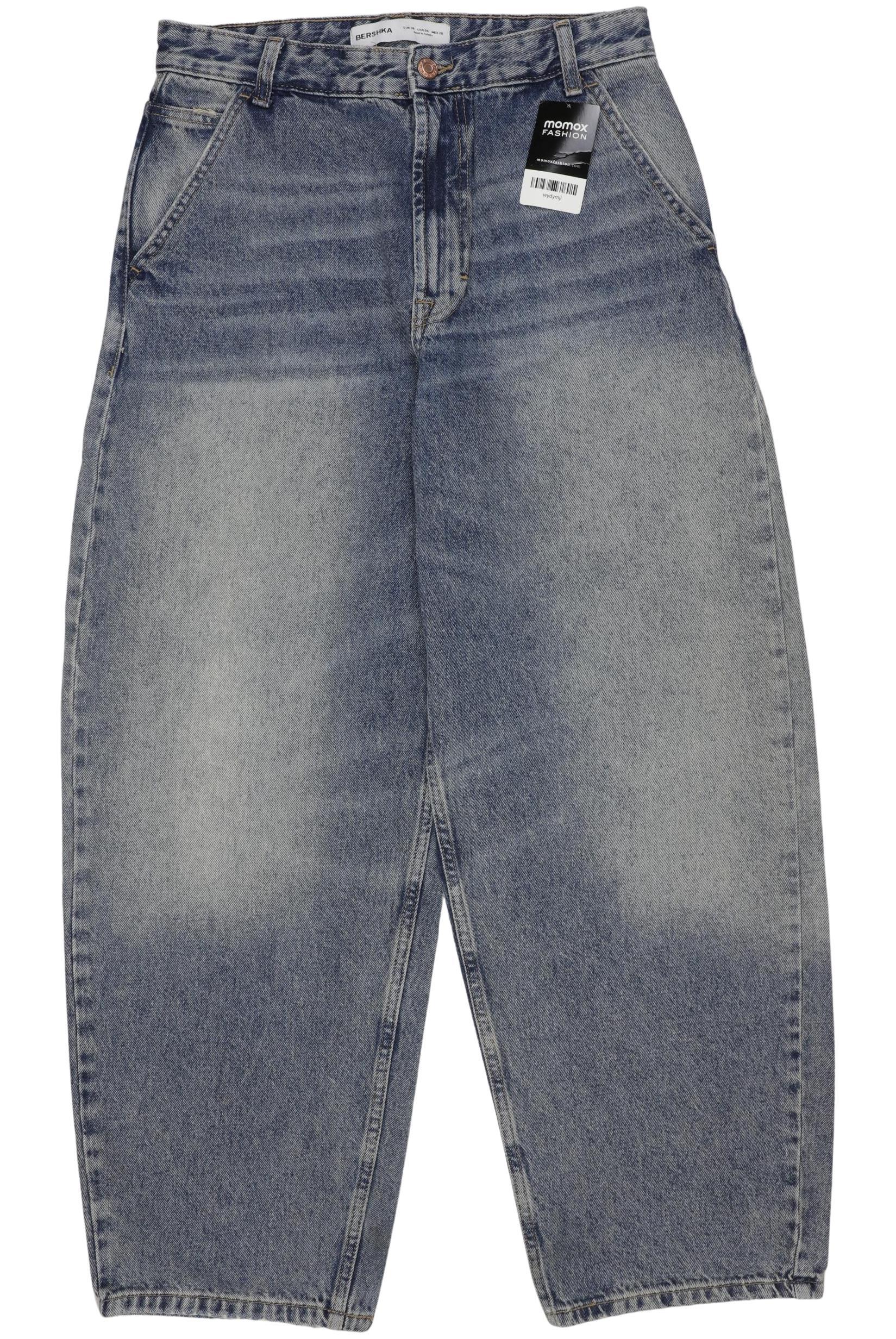 

bershka Damen Jeans, blau, Gr. 36
