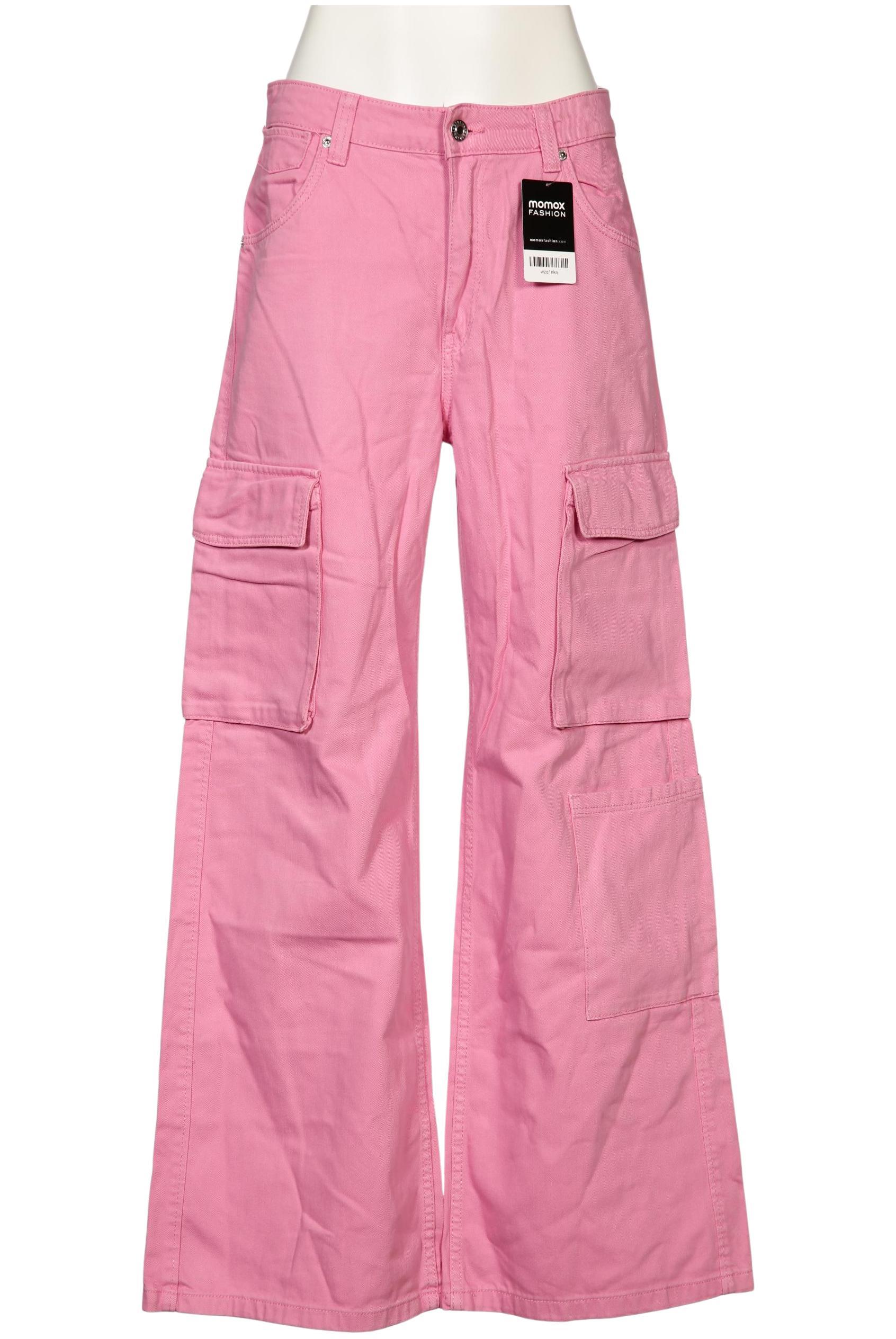 

bershka Damen Jeans, pink, Gr. 38