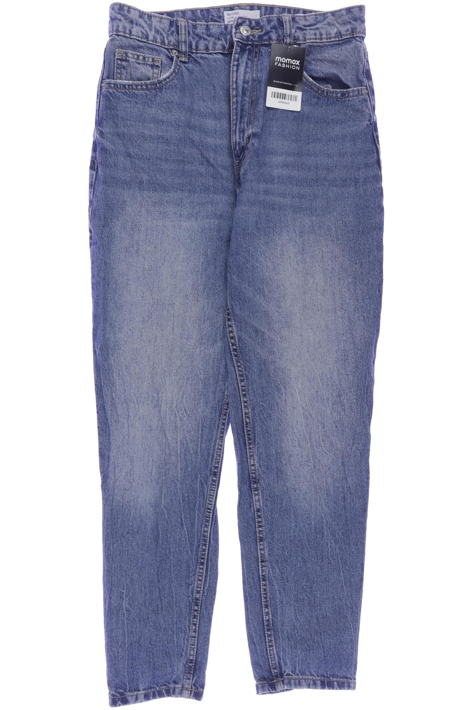 

bershka Damen Jeans, blau, Gr. 38