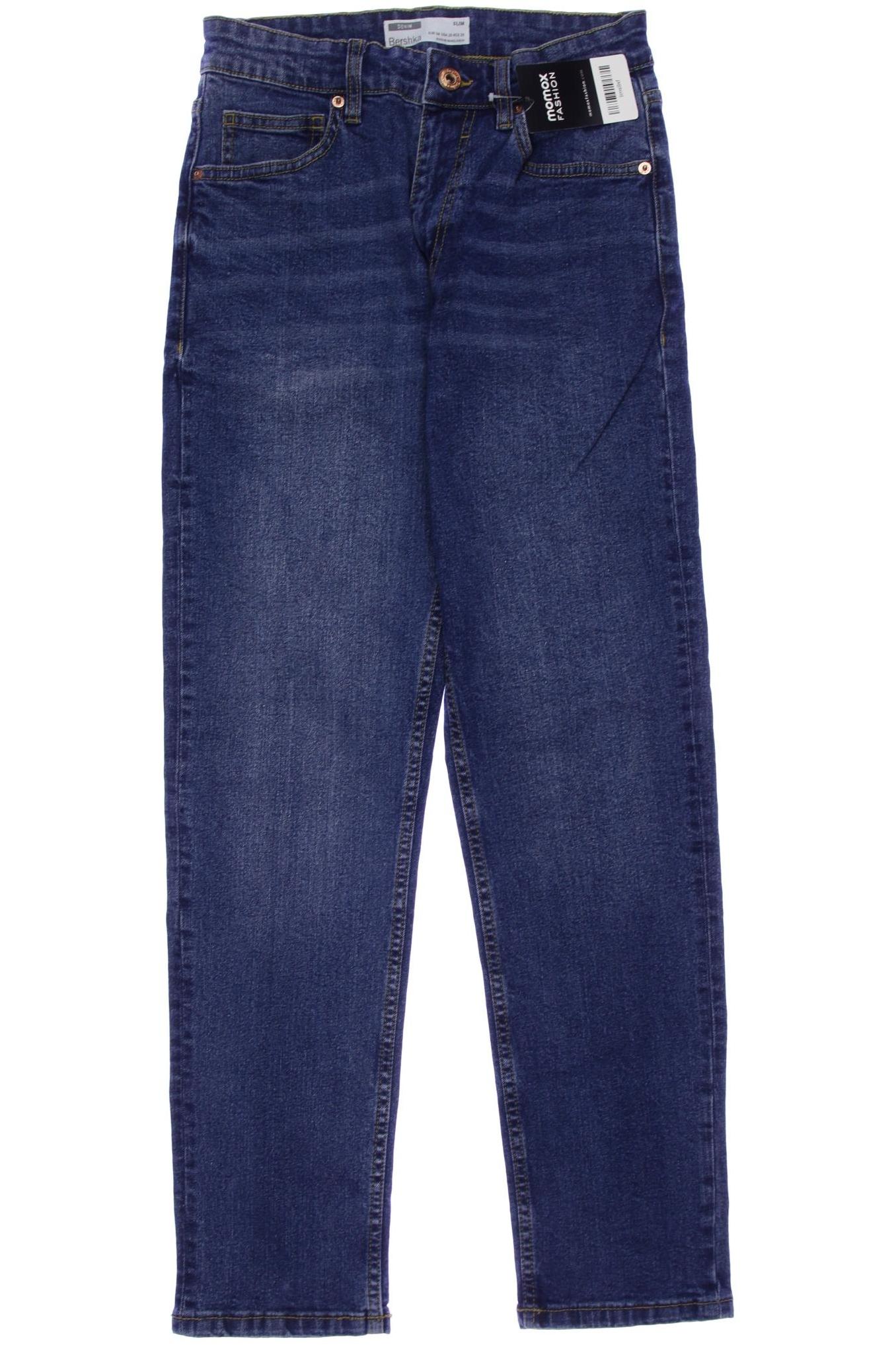 

bershka Damen Jeans, marineblau, Gr. 34
