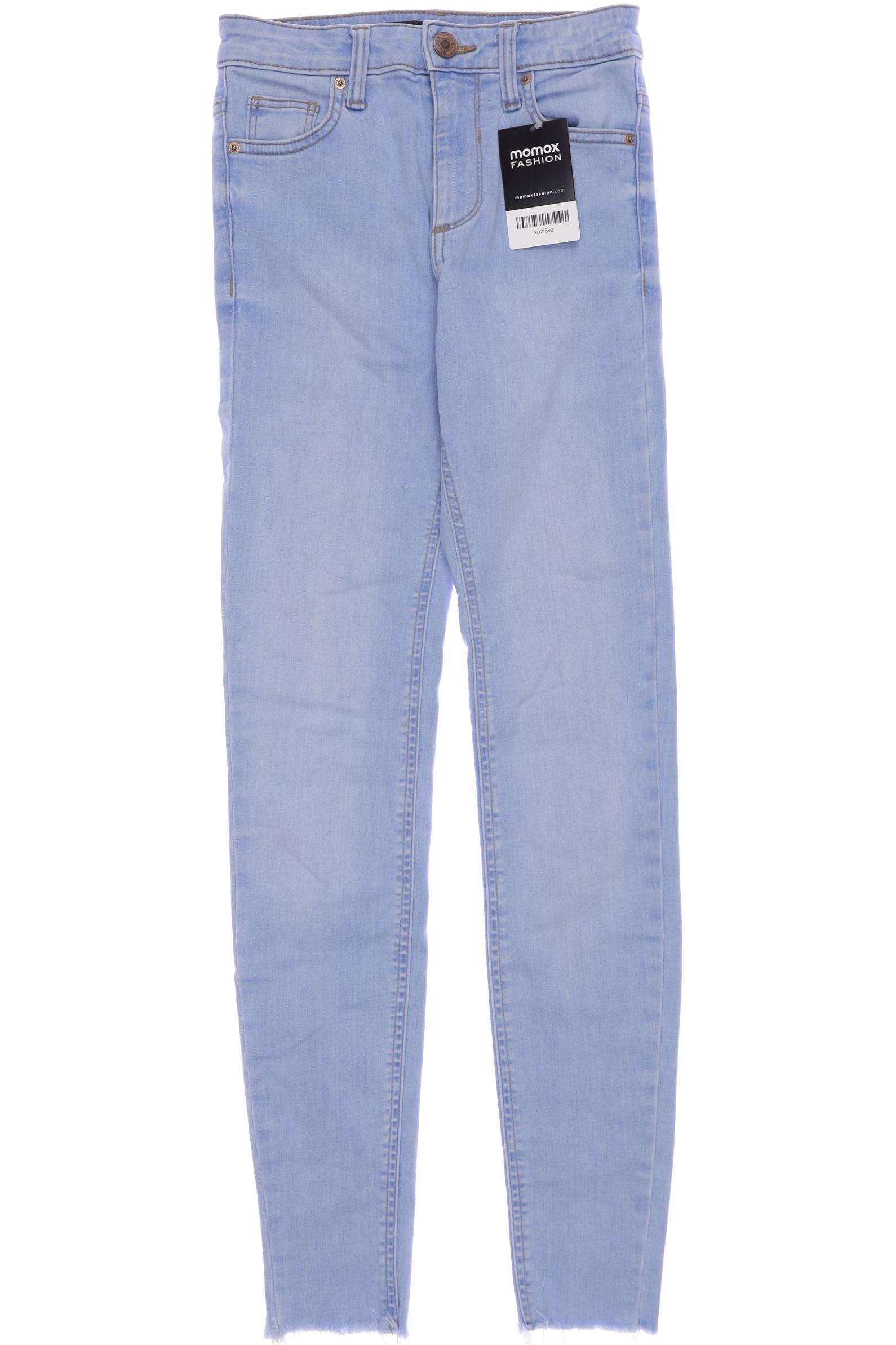 

bershka Damen Jeans, hellblau, Gr. 32