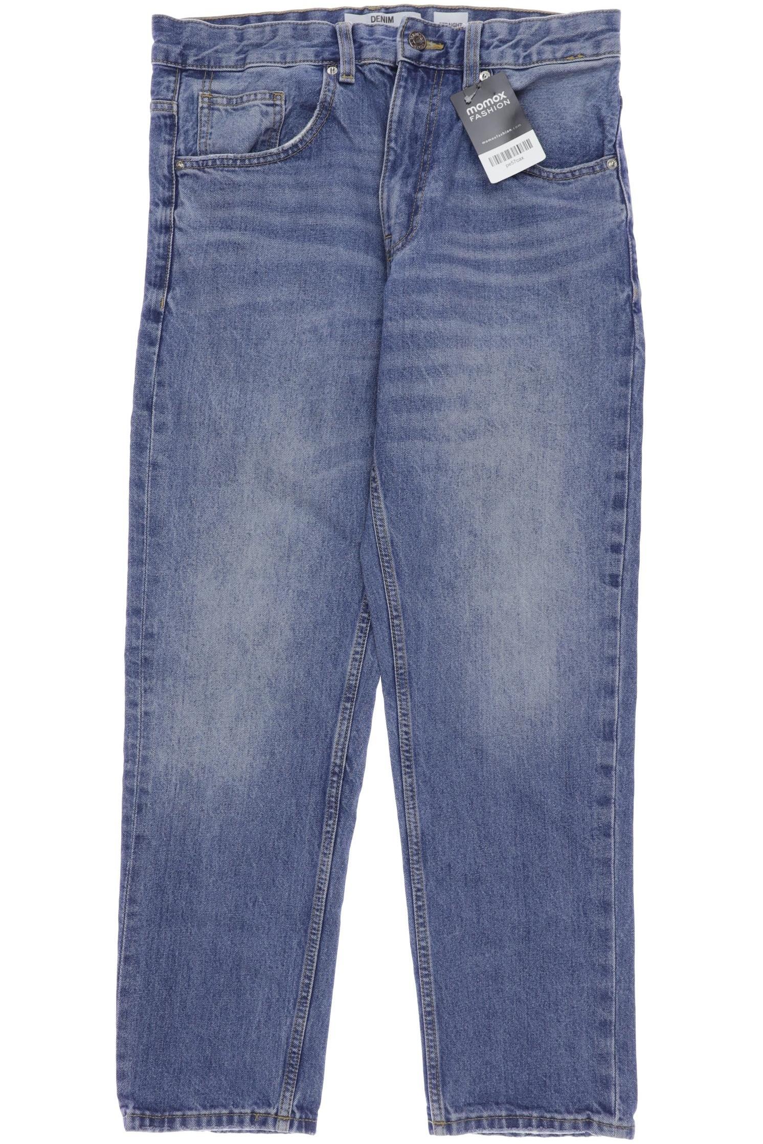 

bershka Damen Jeans, blau, Gr. 30