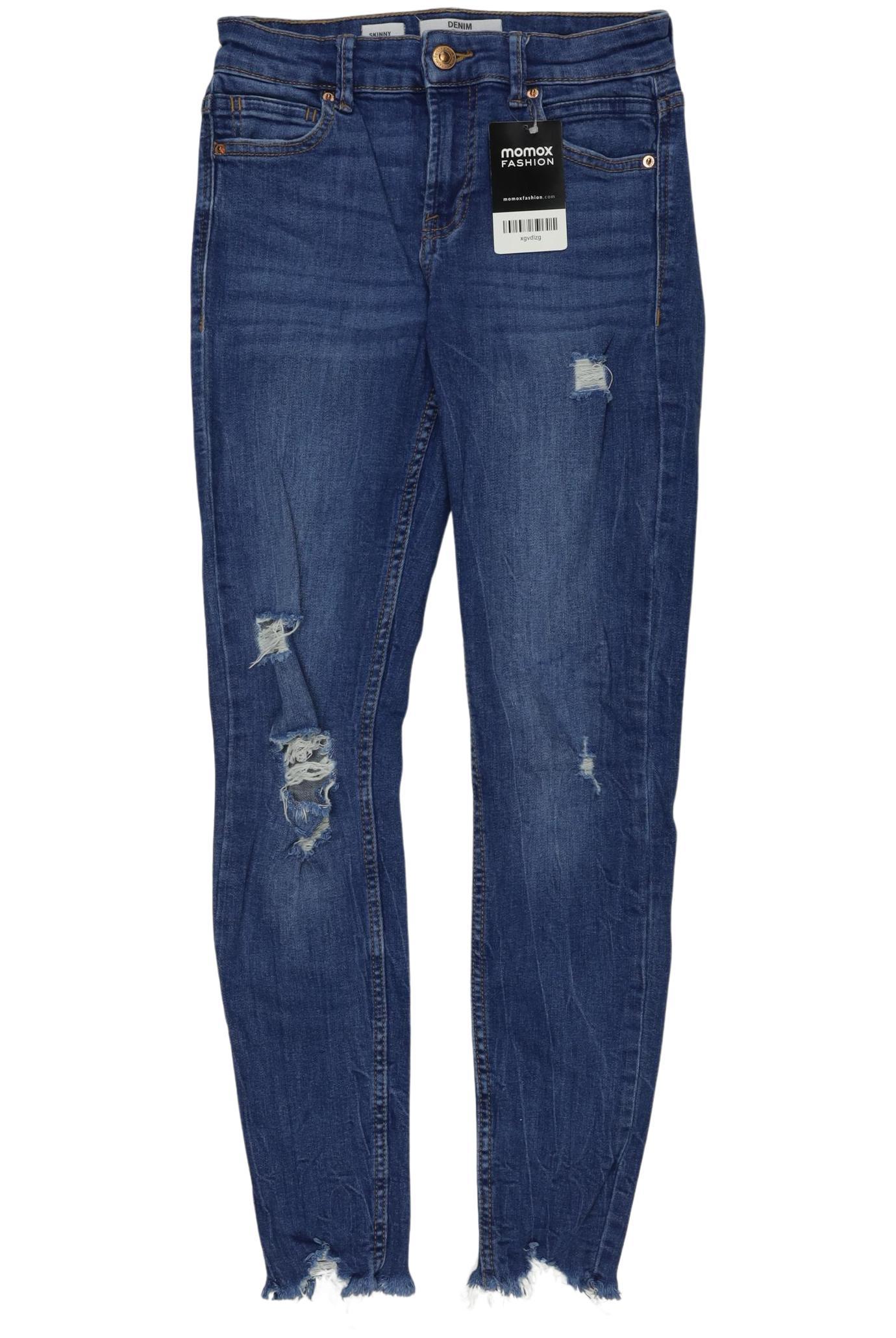 

bershka Damen Jeans, blau, Gr. 34