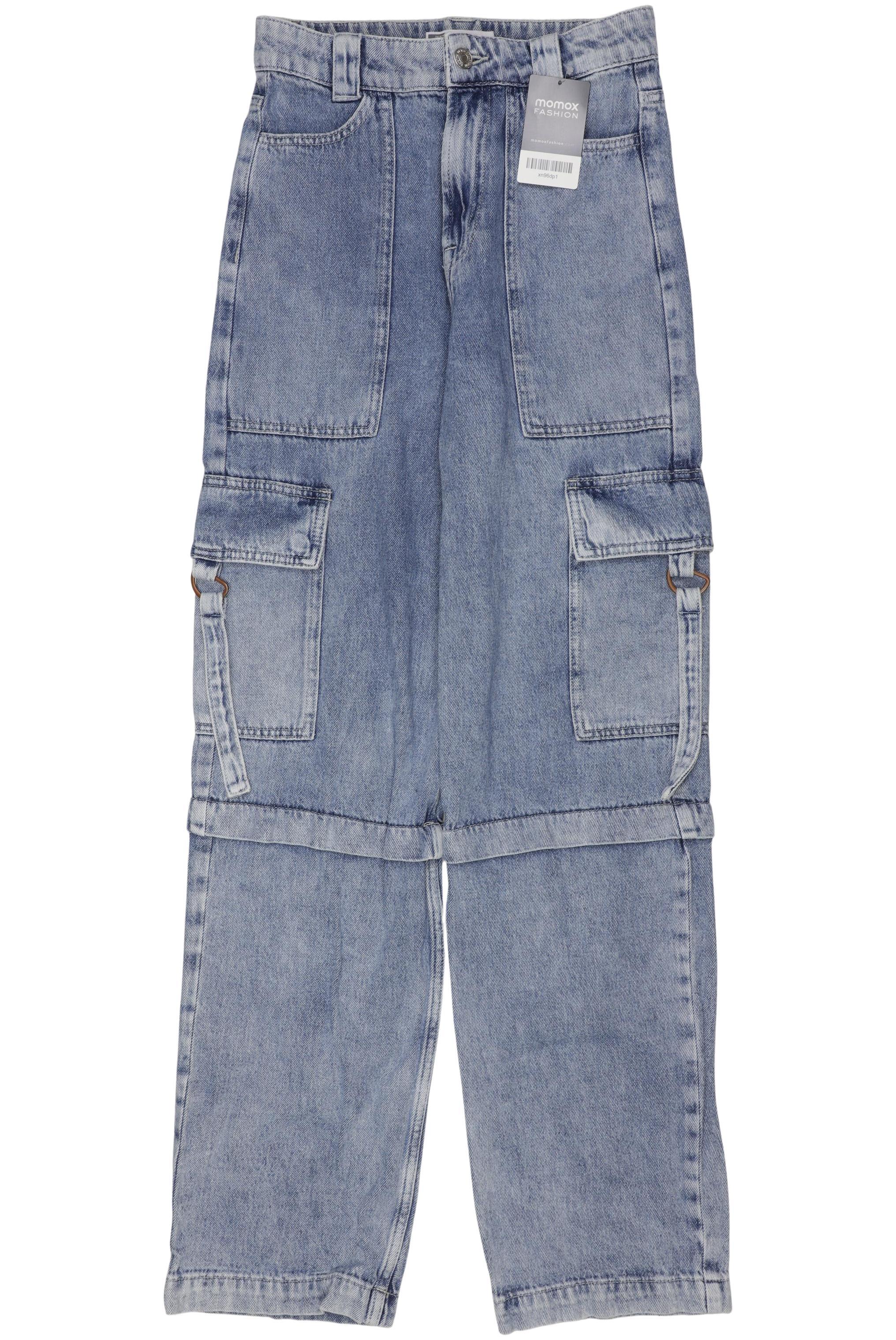 

bershka Damen Jeans, blau, Gr. 34