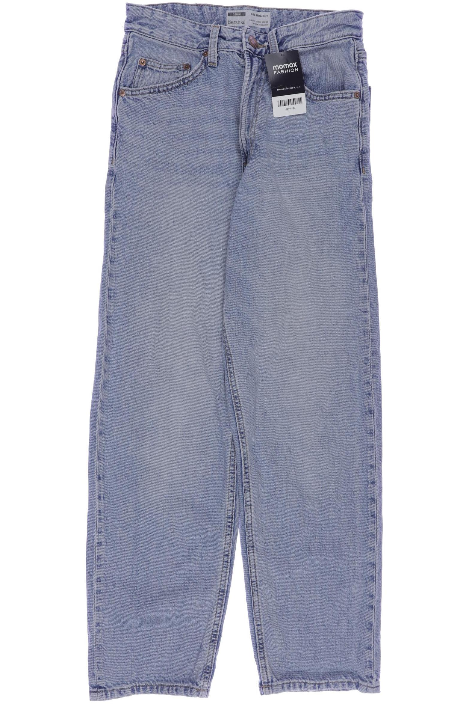 

bershka Damen Jeans, hellblau, Gr. 34