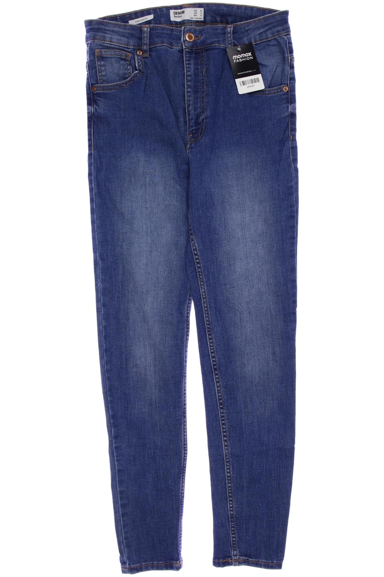 

bershka Damen Jeans, blau, Gr. 42