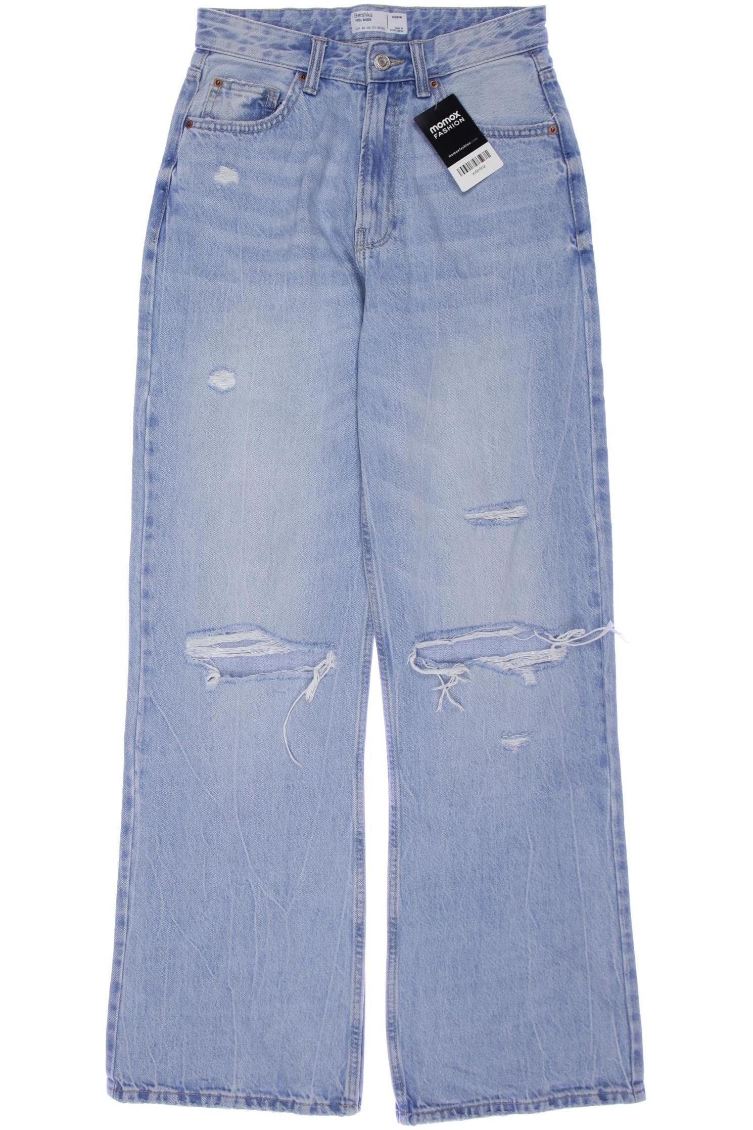 

bershka Damen Jeans, blau, Gr. 36