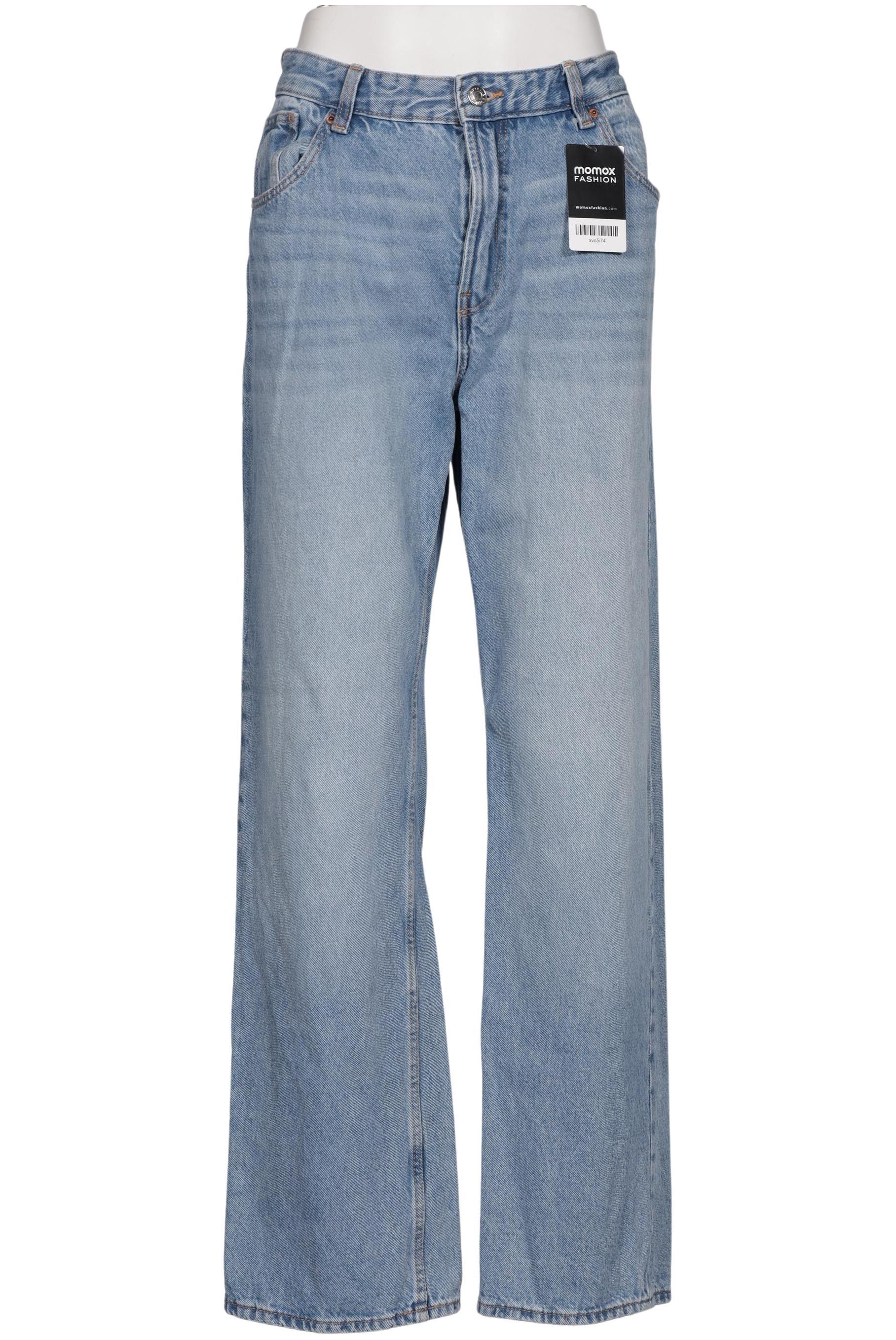 

bershka Damen Jeans, hellblau, Gr. 40