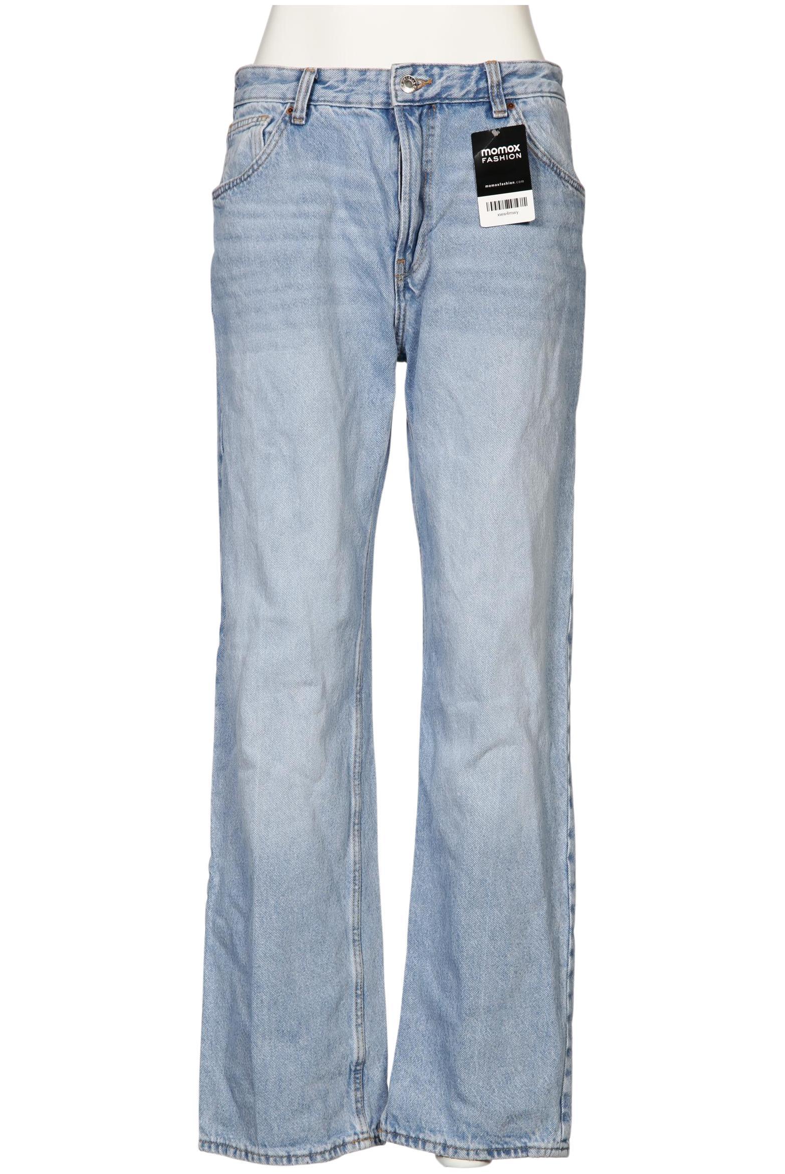 

bershka Damen Jeans, hellblau, Gr. 40
