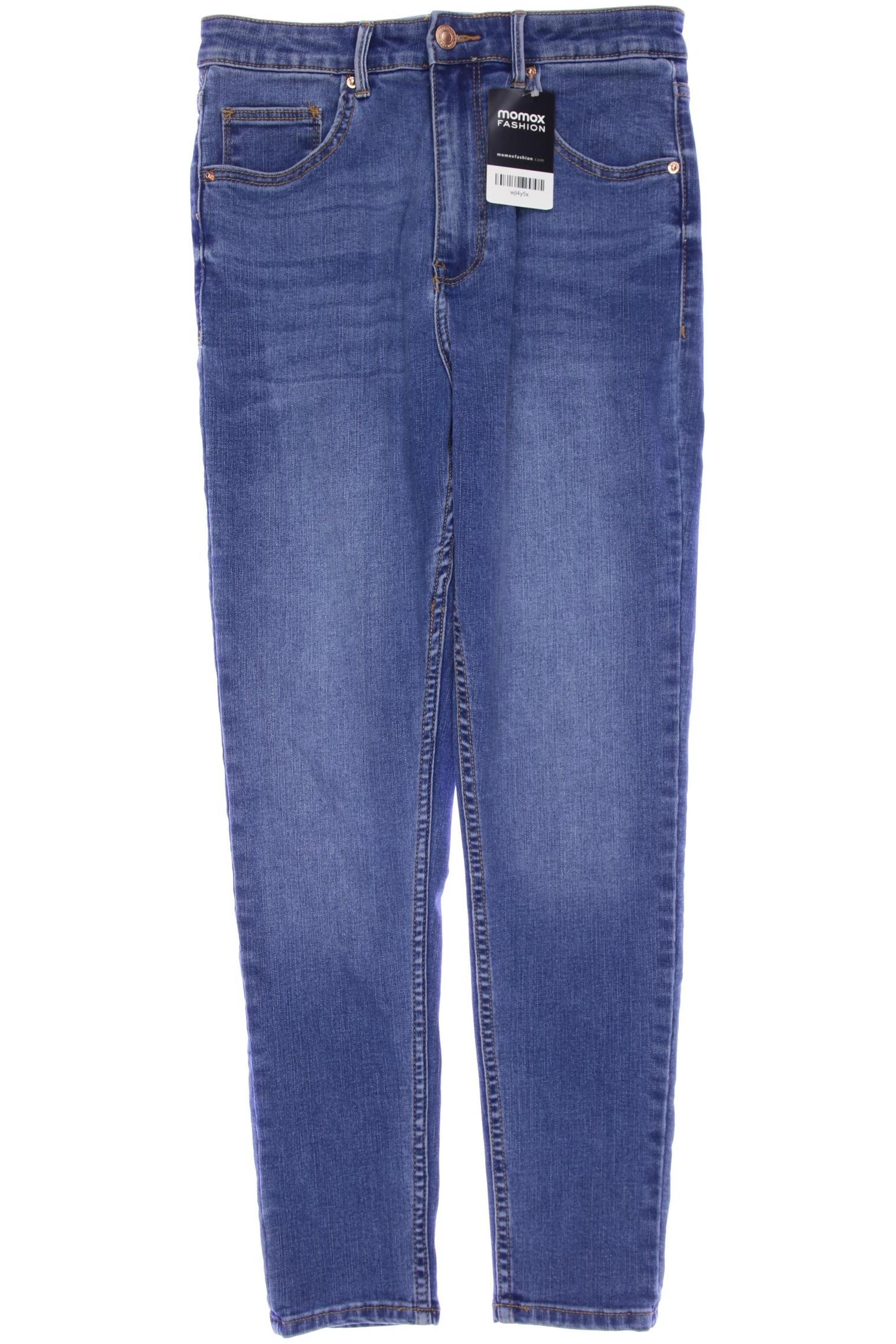 

bershka Damen Jeans, blau, Gr. 38