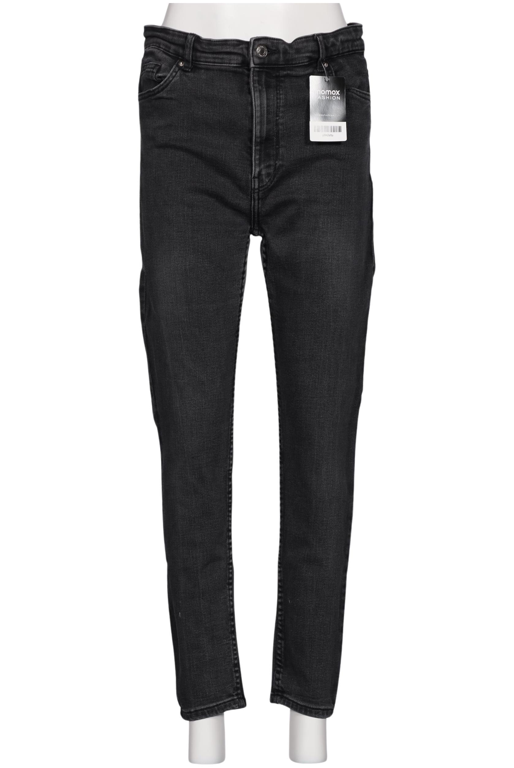 

bershka Damen Jeans, grau, Gr. 40