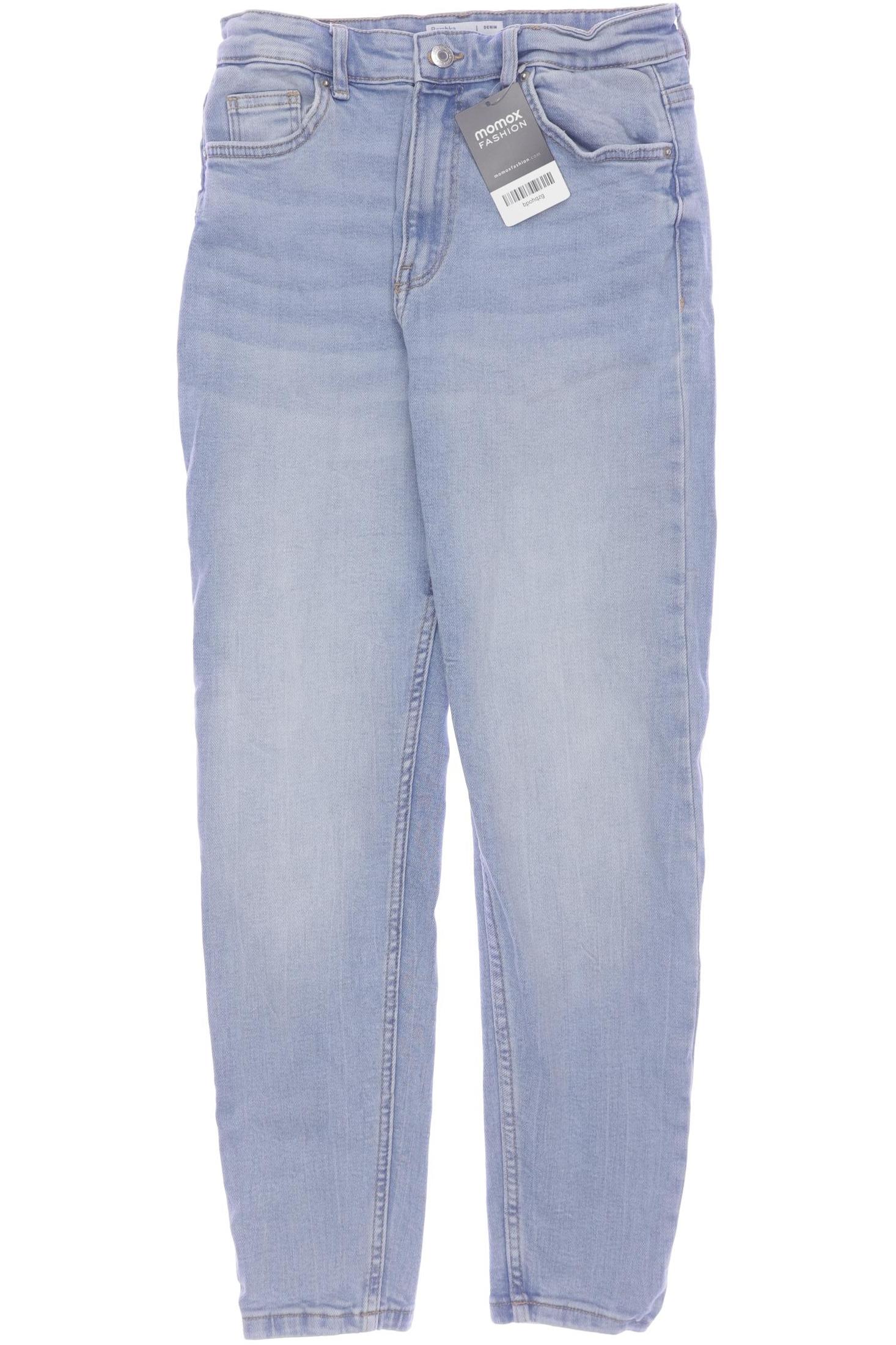 

bershka Damen Jeans, blau, Gr. 36