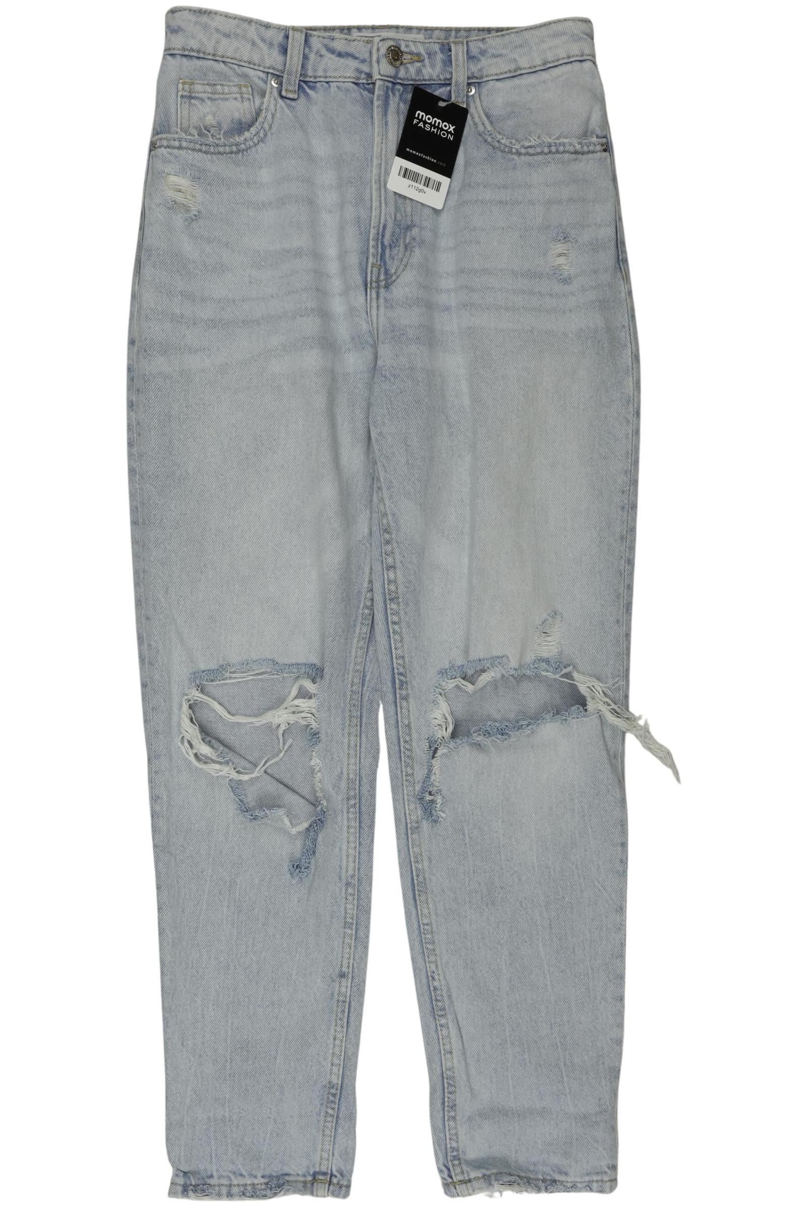 

bershka Damen Jeans, hellblau, Gr. 36