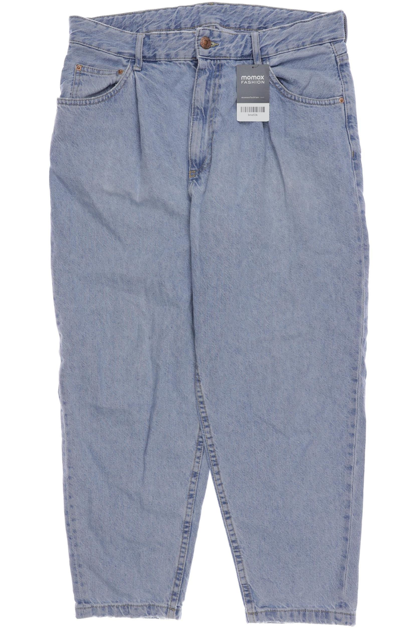 

bershka Damen Jeans, hellblau, Gr. 42