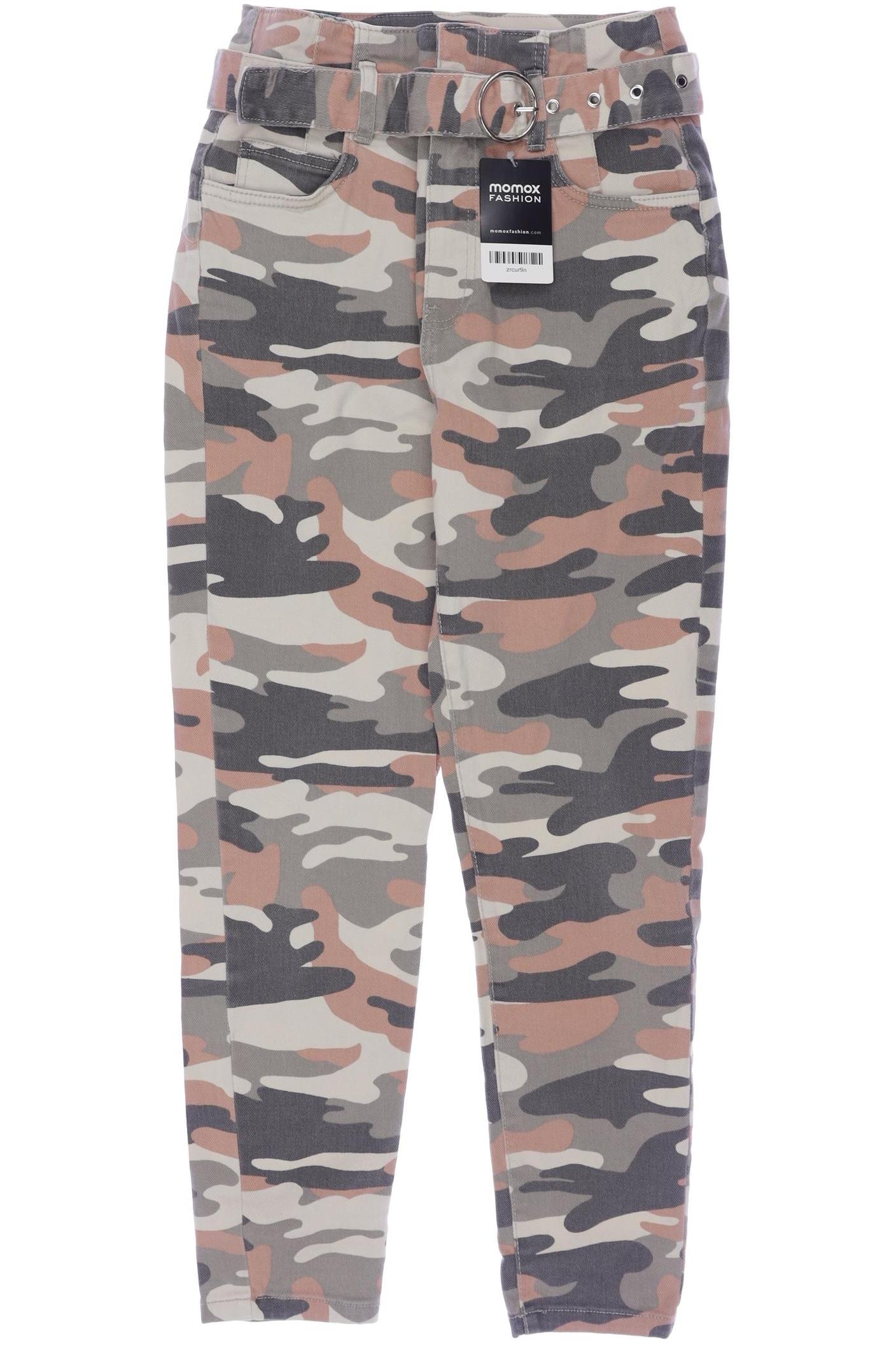 

bershka Damen Jeans, cremeweiß, Gr. 36