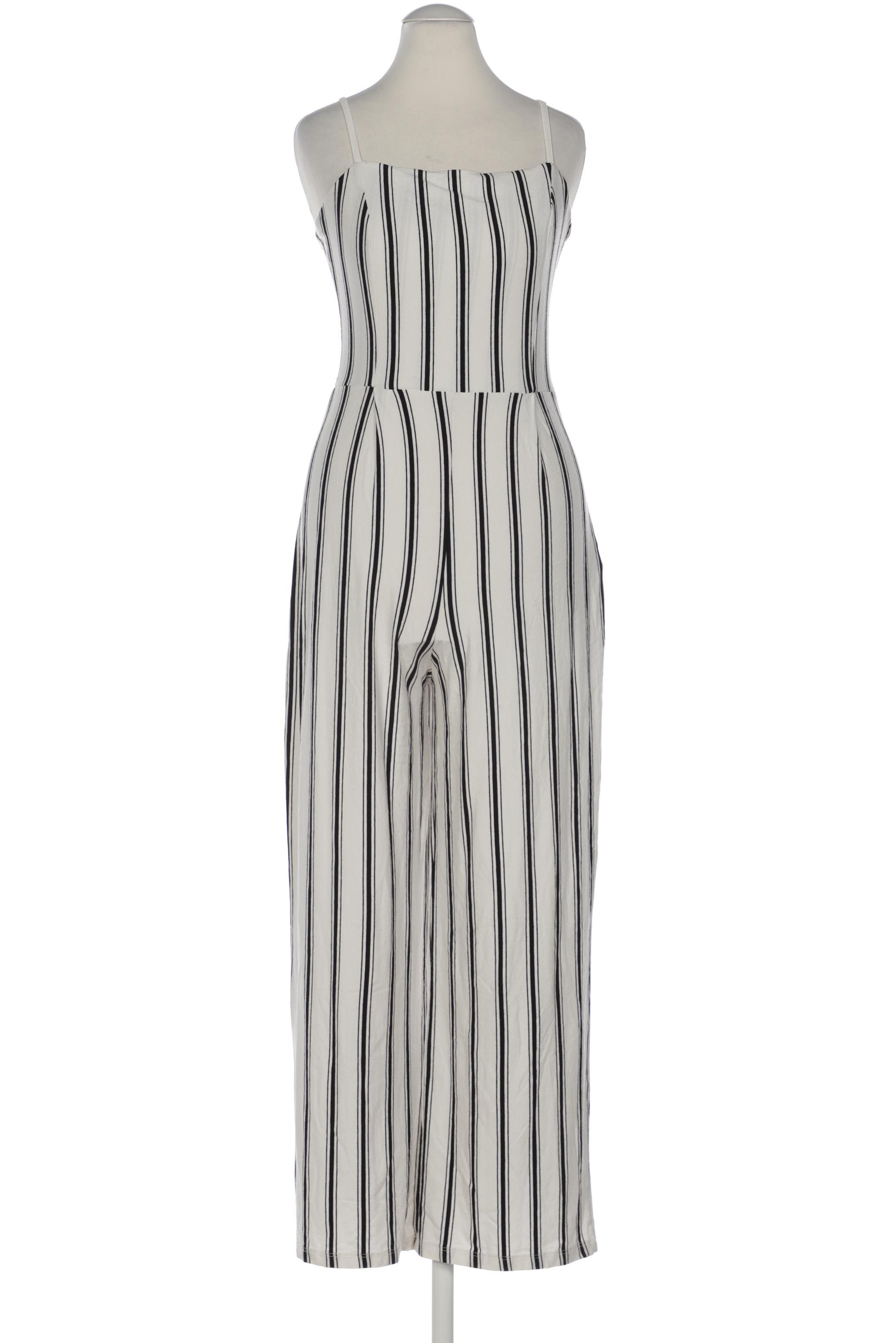 

bershka Damen Jumpsuit/Overall, weiß, Gr. 38
