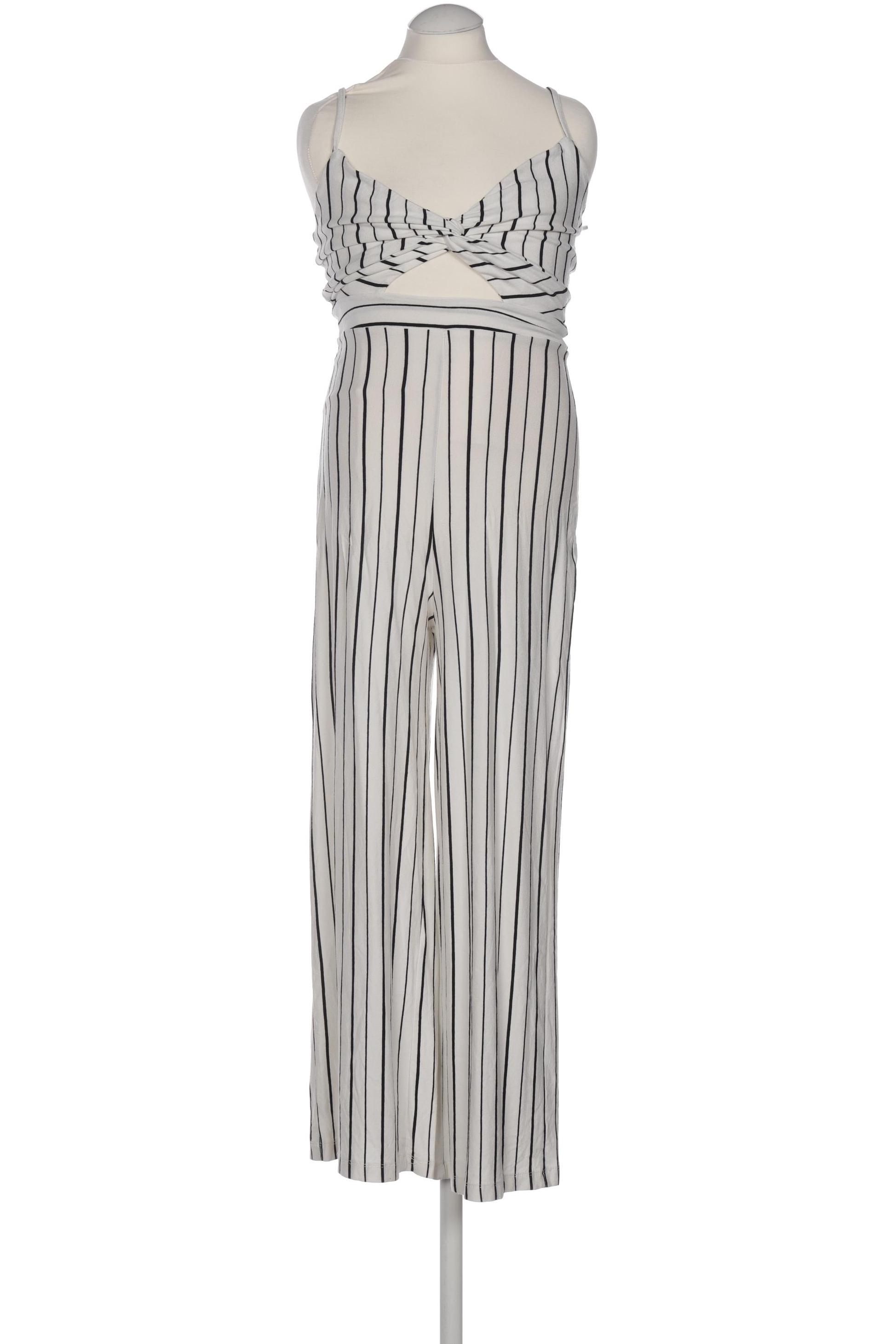 

bershka Damen Jumpsuit/Overall, weiß