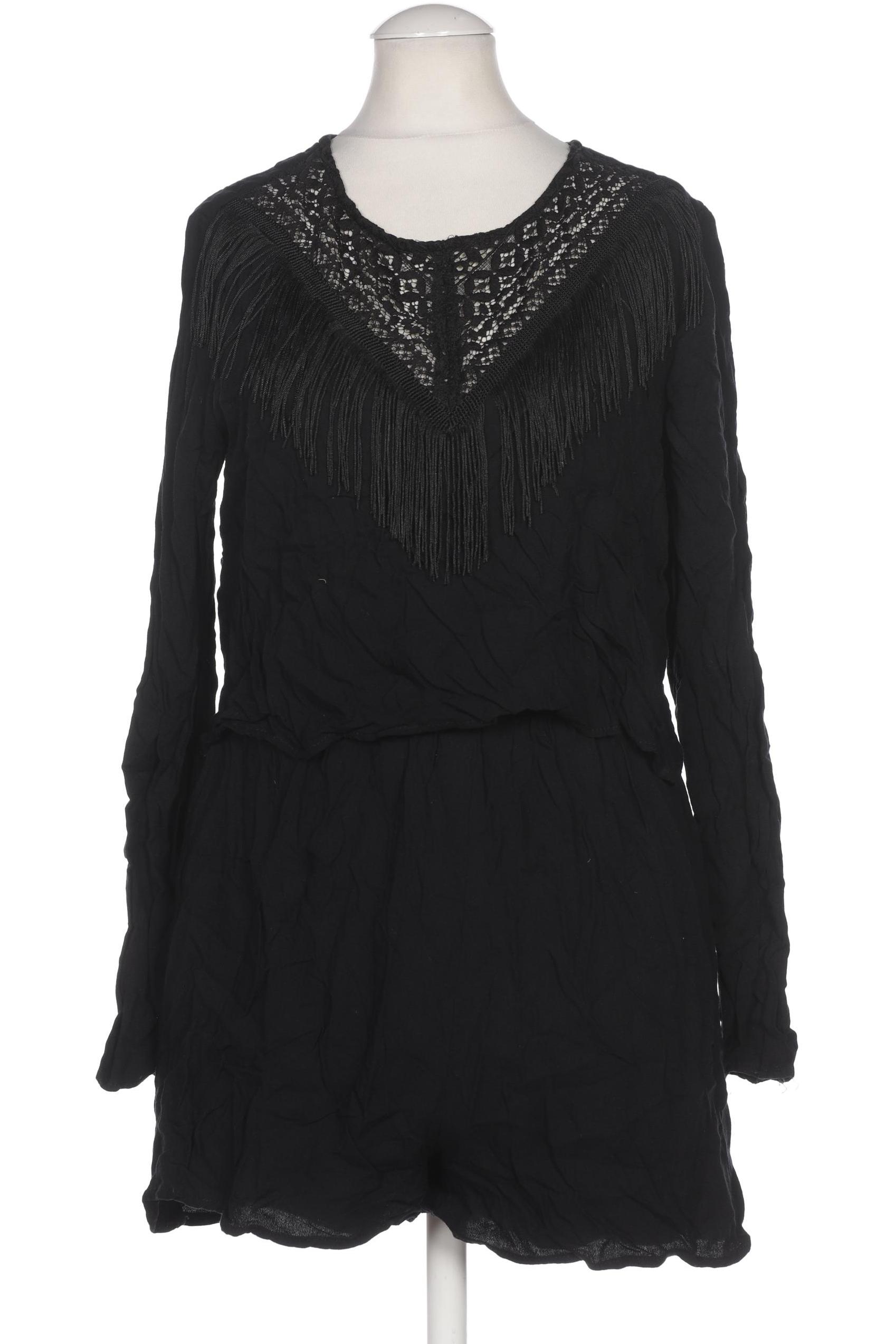 

bershka Damen Jumpsuit/Overall, schwarz, Gr. 38