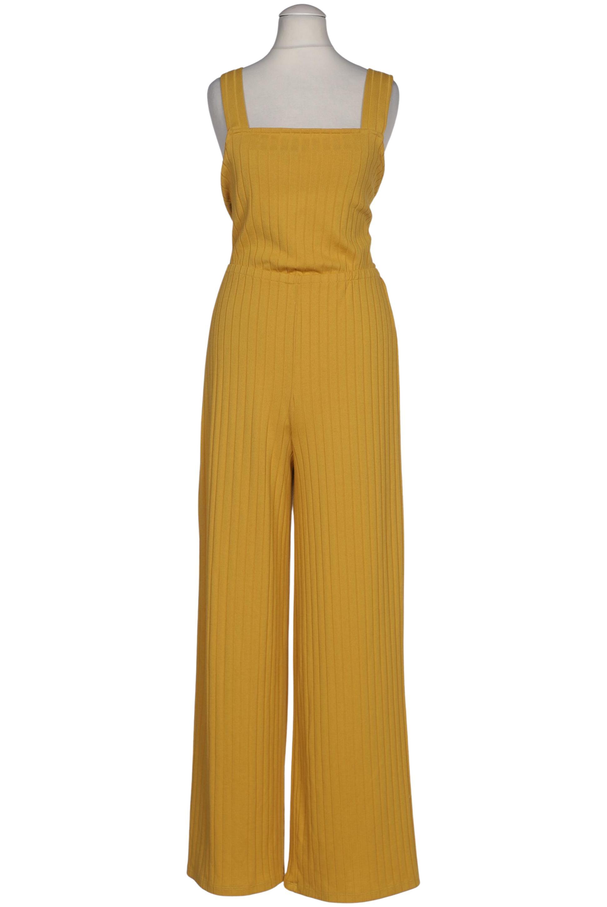 

bershka Damen Jumpsuit/Overall, gelb, Gr. 38