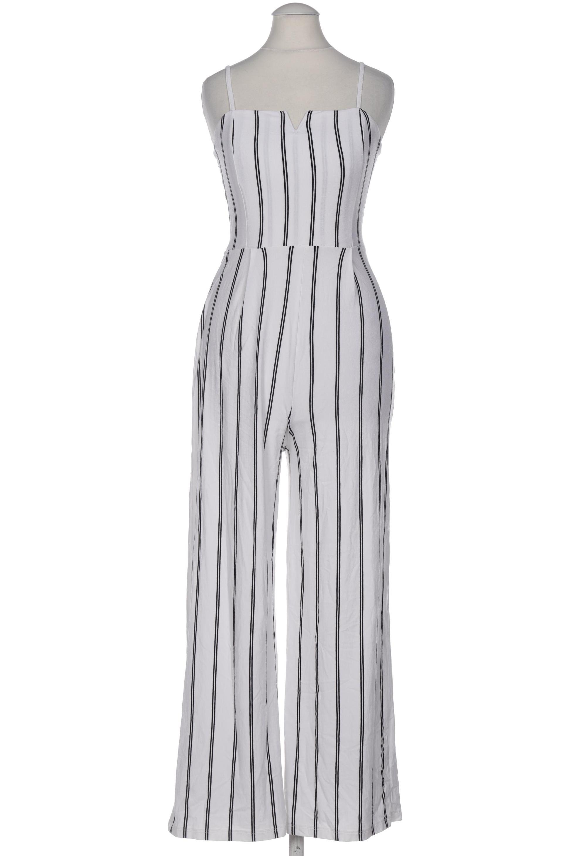 

bershka Damen Jumpsuit/Overall, weiß