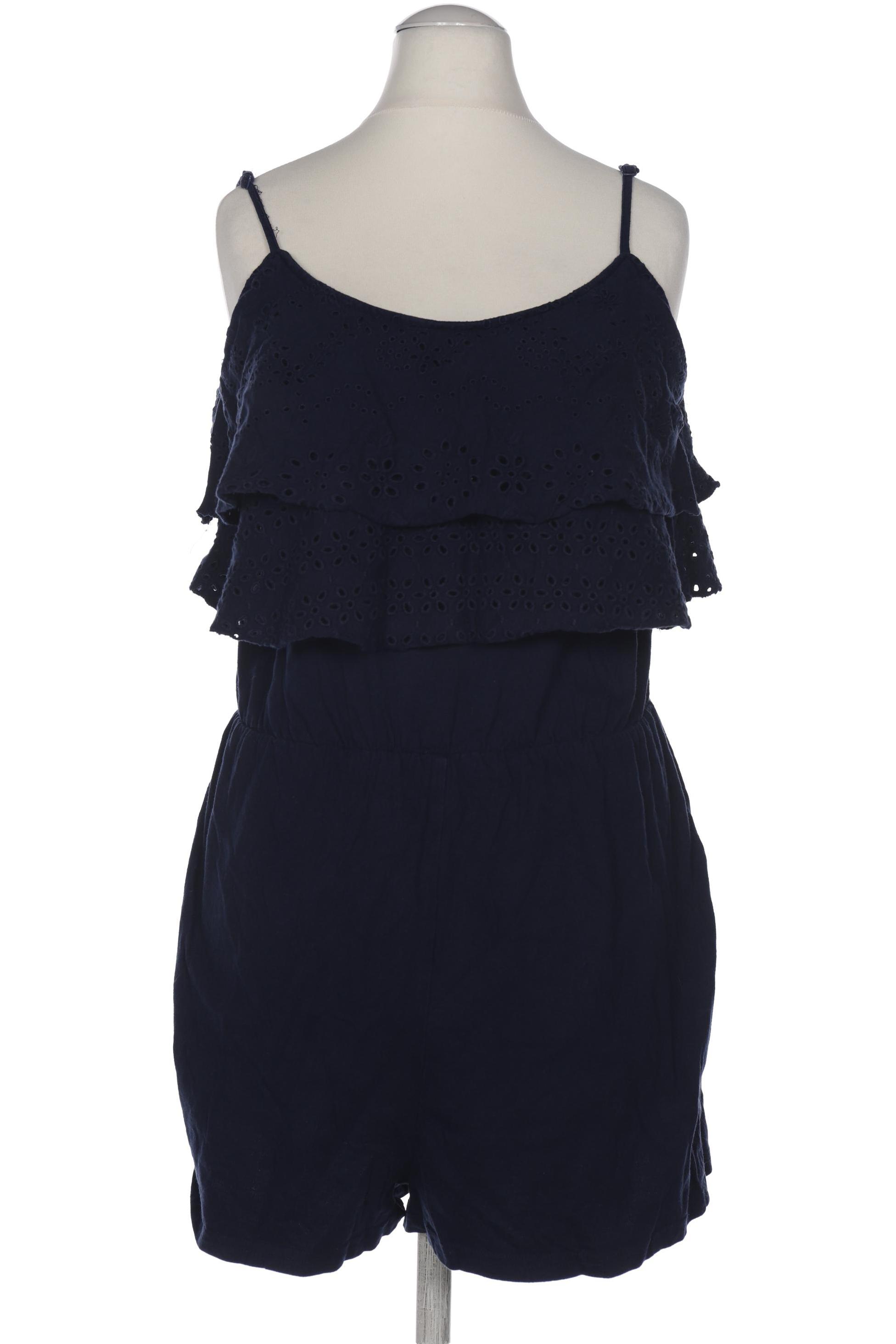 

bershka Damen Jumpsuit/Overall, marineblau, Gr. 42