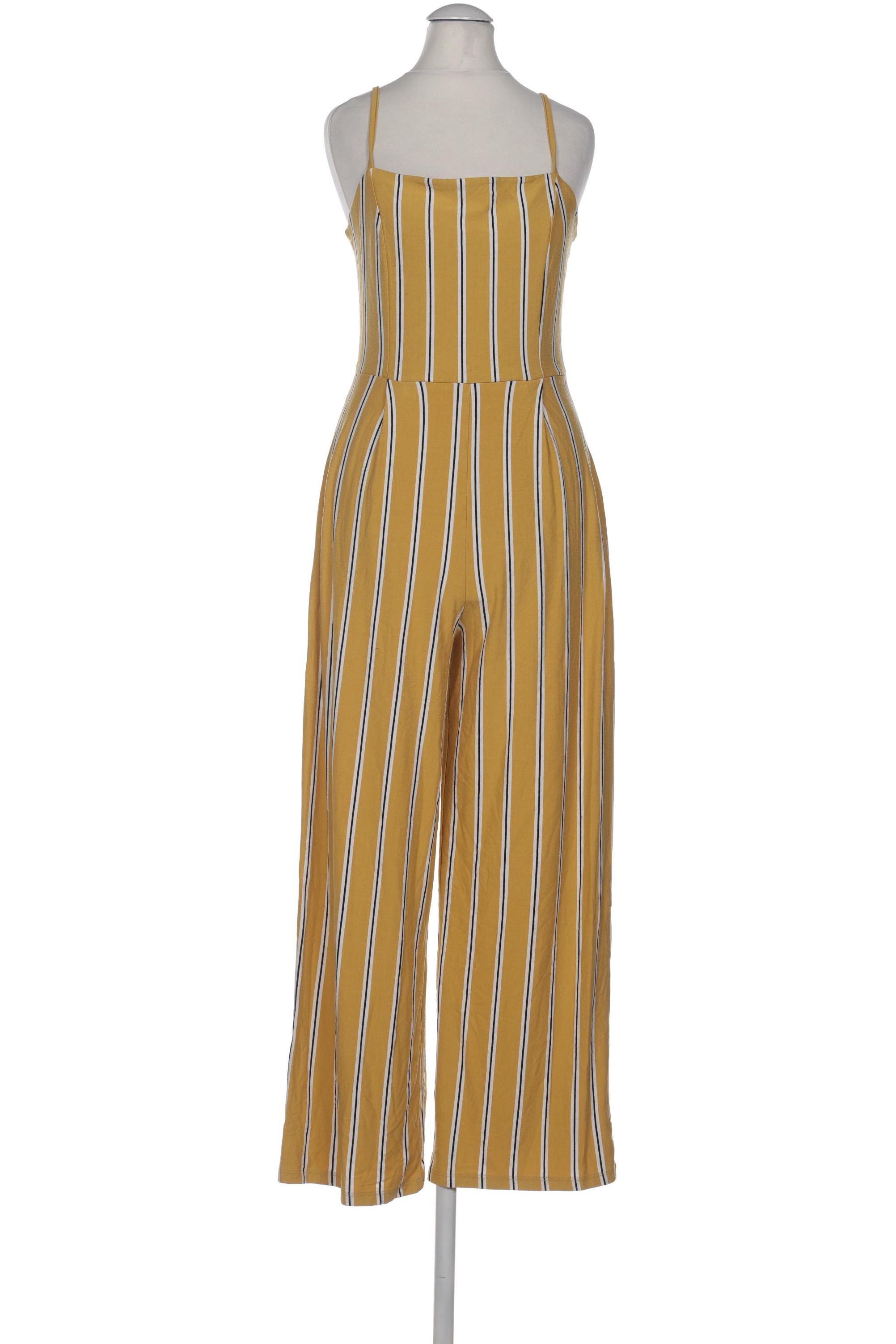 

bershka Damen Jumpsuit/Overall, gelb, Gr. 38