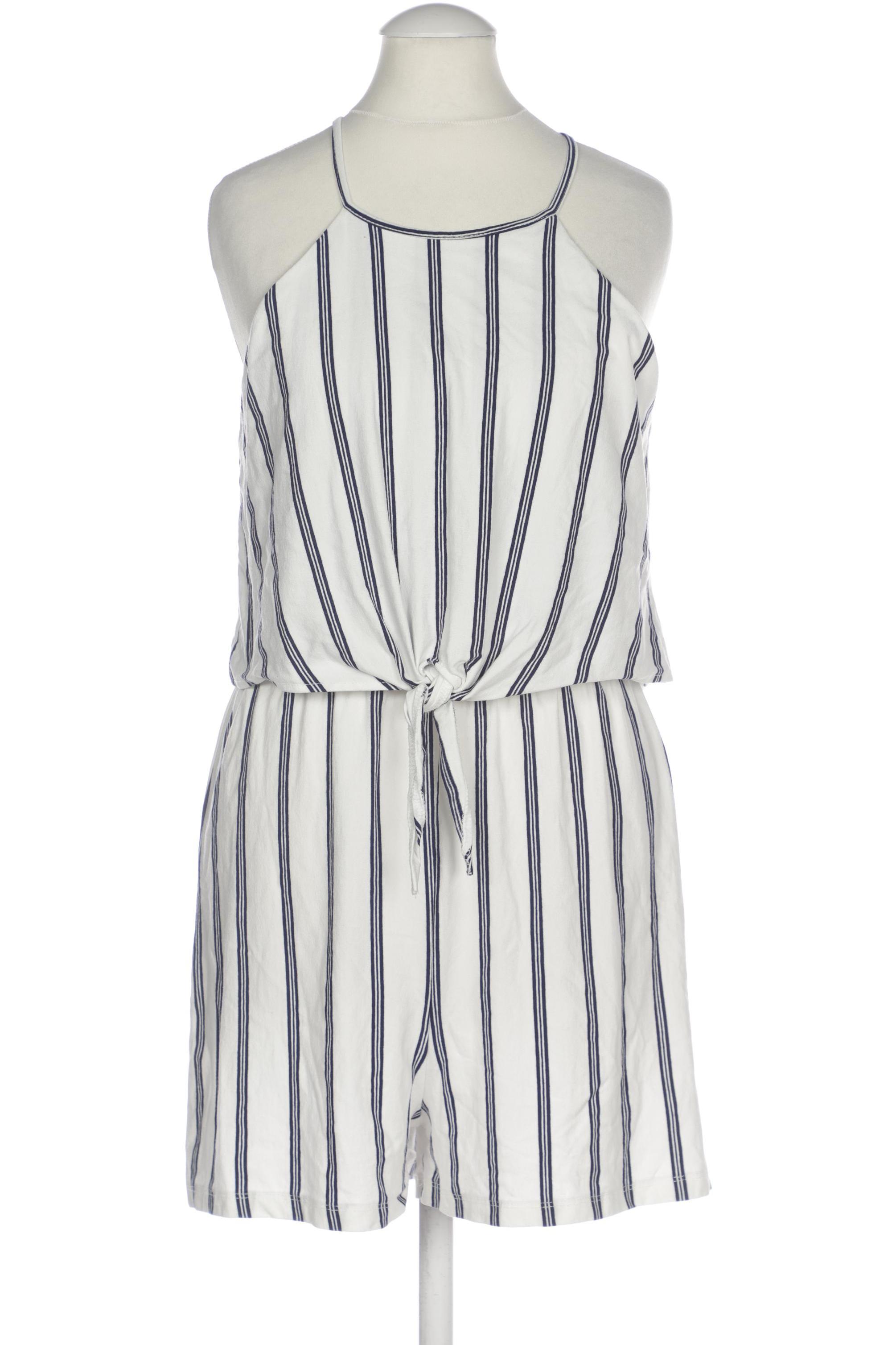 

bershka Damen Jumpsuit/Overall, weiß, Gr. 36