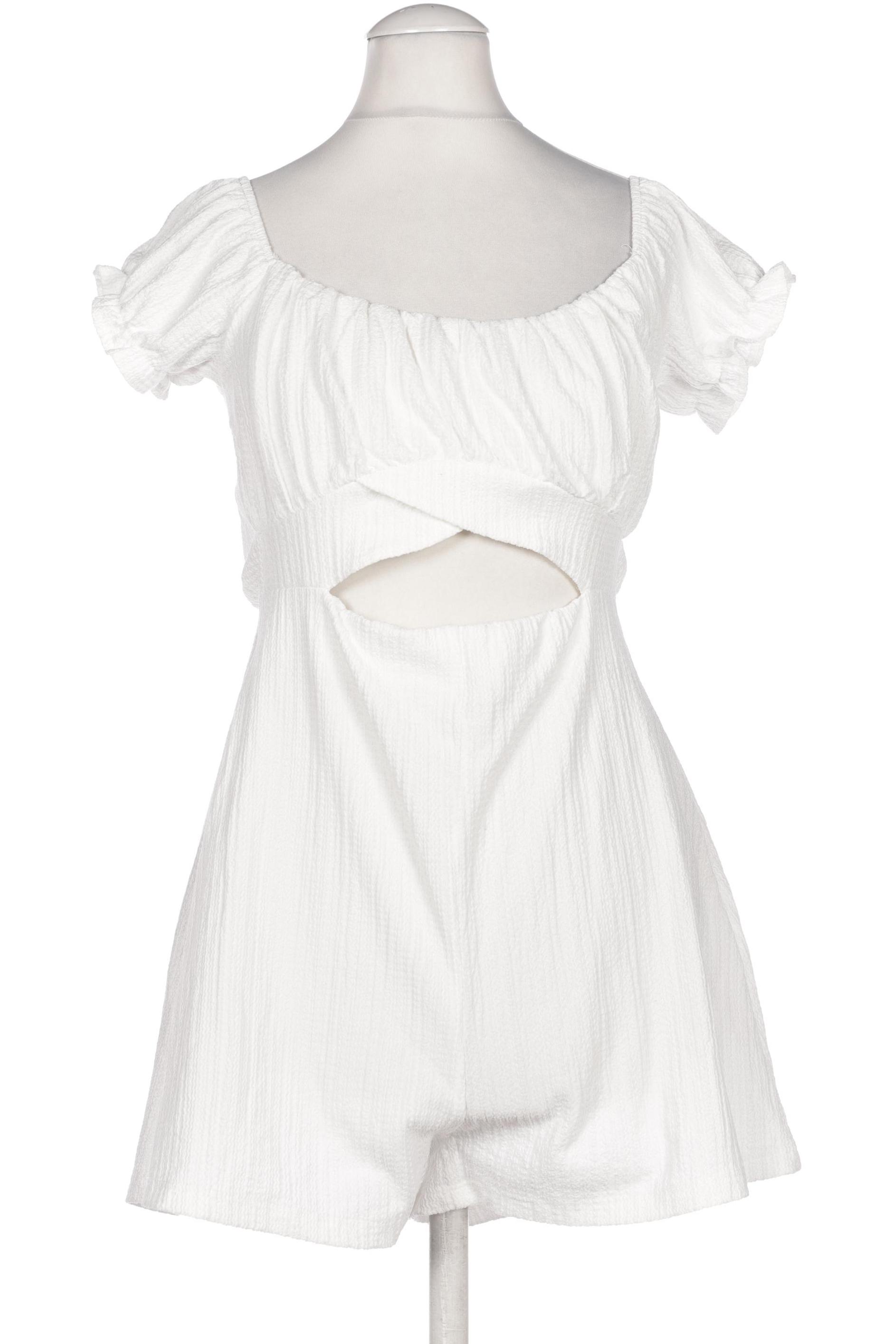 

bershka Damen Jumpsuit/Overall, weiß
