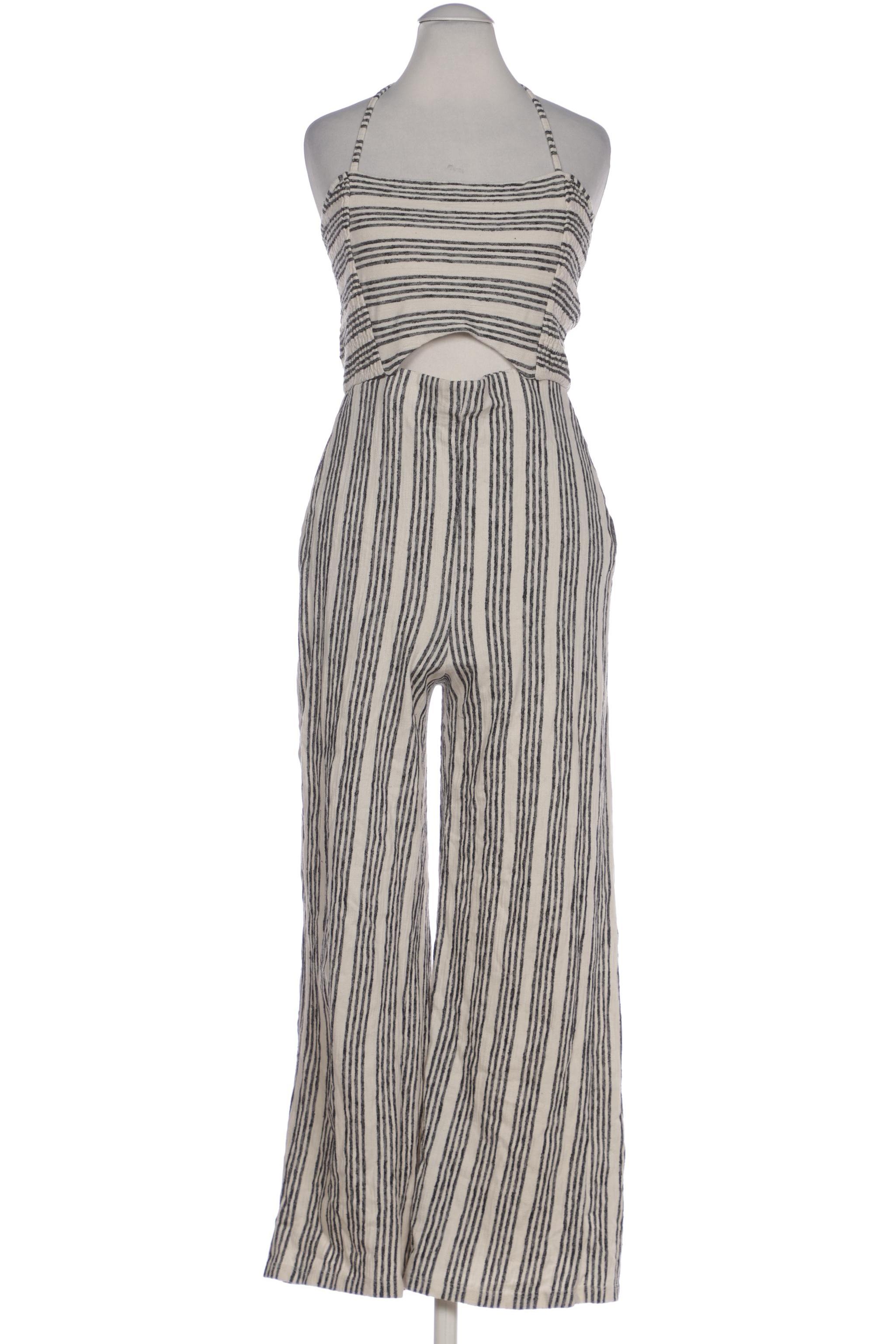 

bershka Damen Jumpsuit/Overall, cremeweiß, Gr. 36