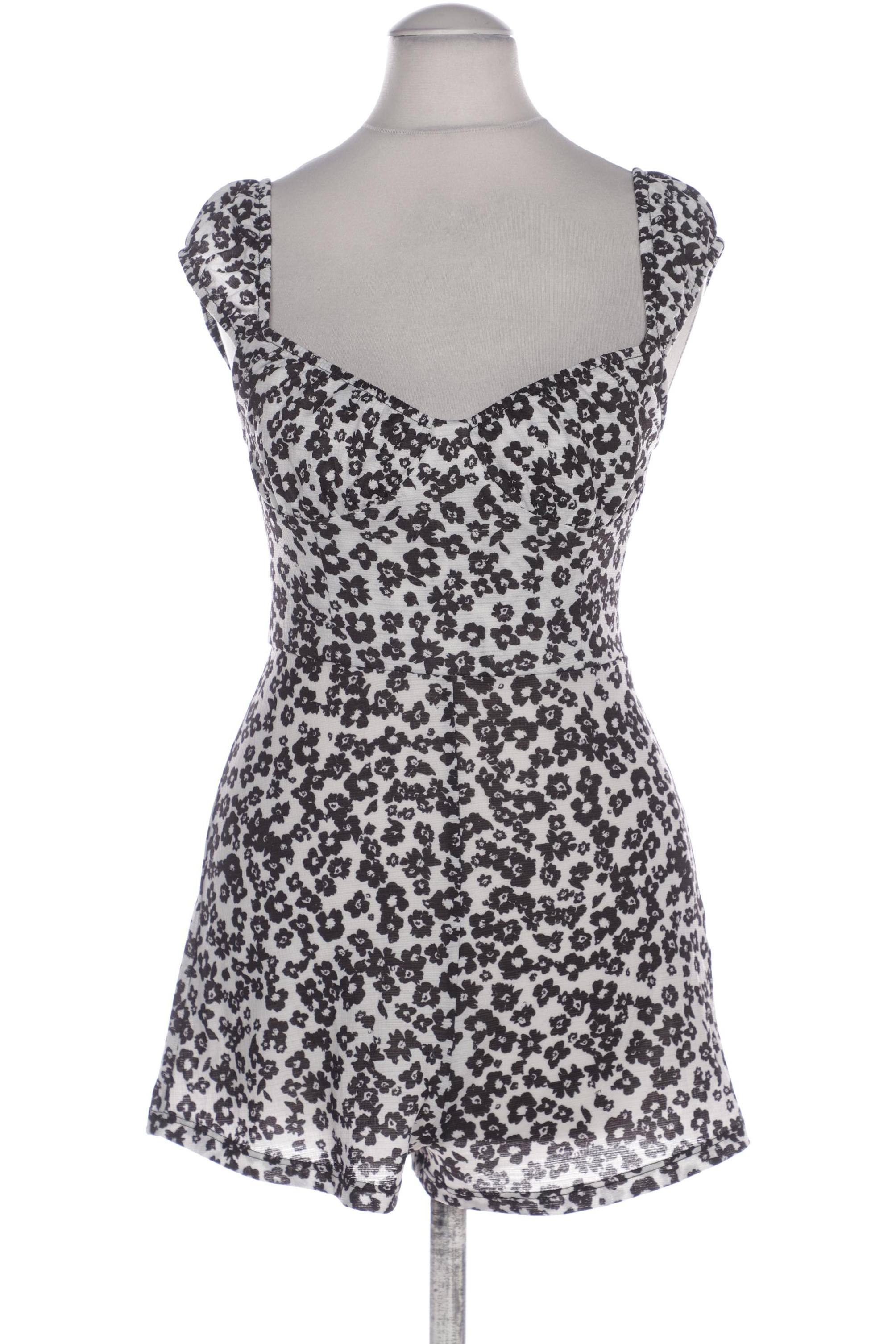 

bershka Damen Jumpsuit/Overall, weiß, Gr. 34