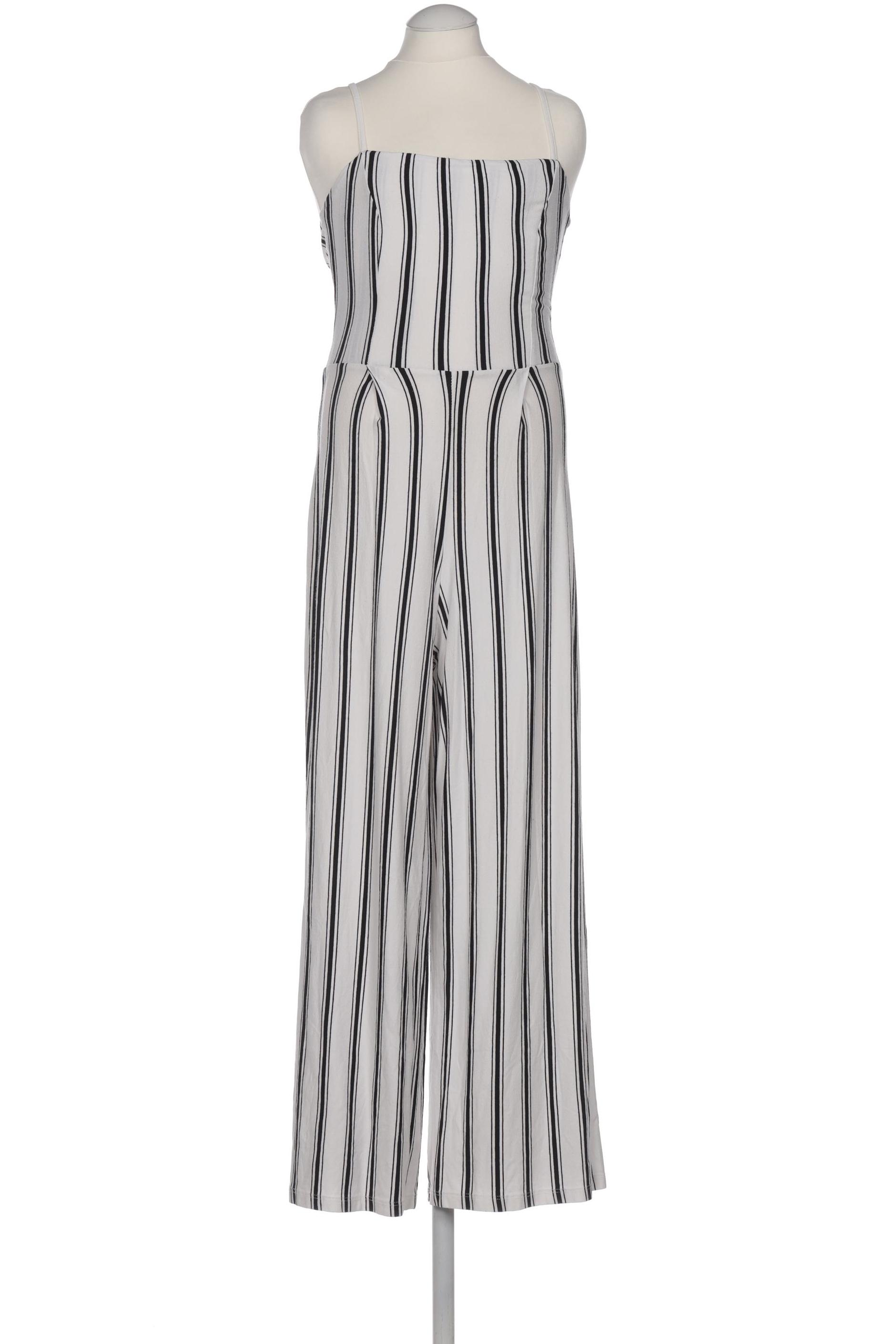 

bershka Damen Jumpsuit/Overall, weiß