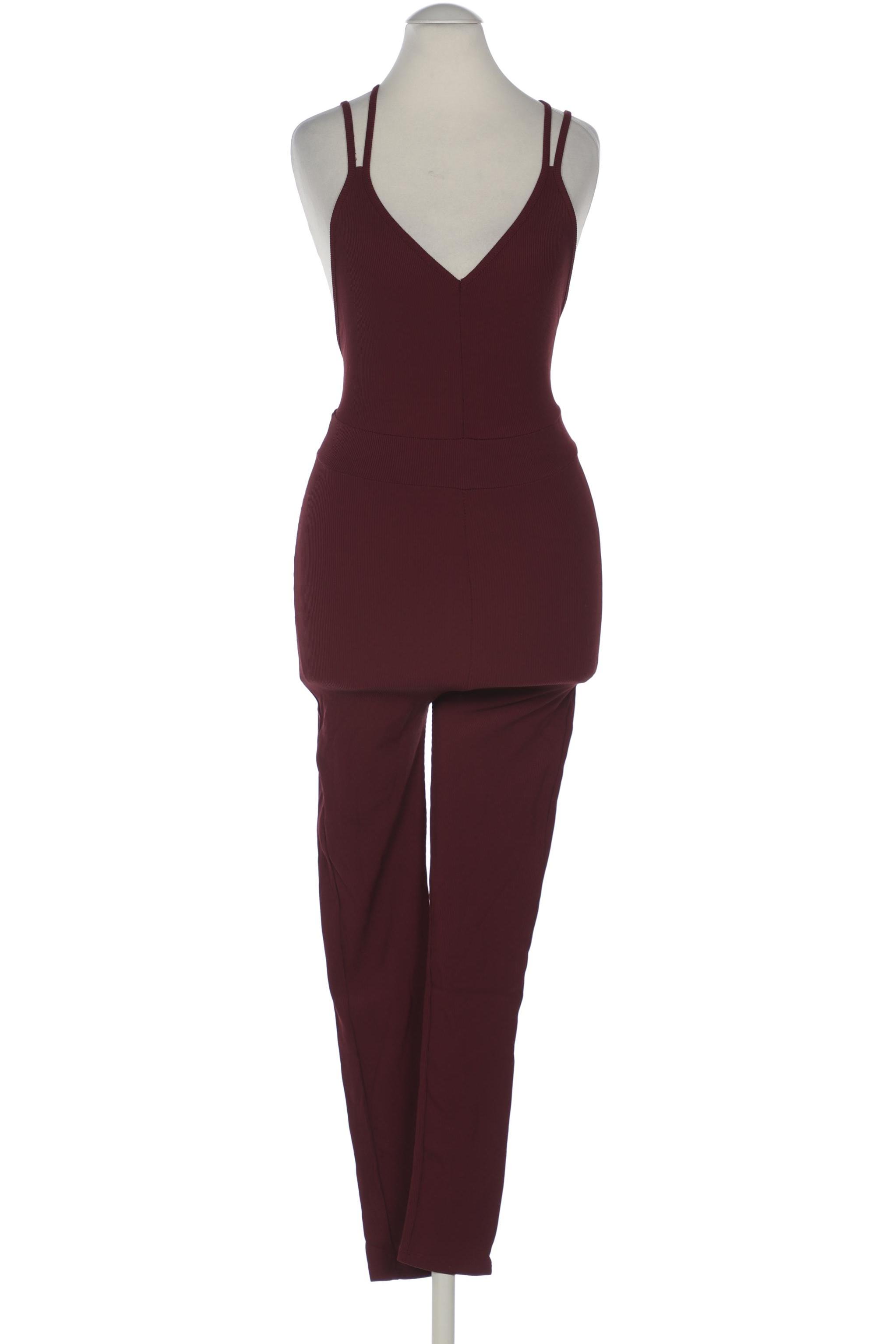 

bershka Damen Jumpsuit/Overall, bordeaux, Gr. 36