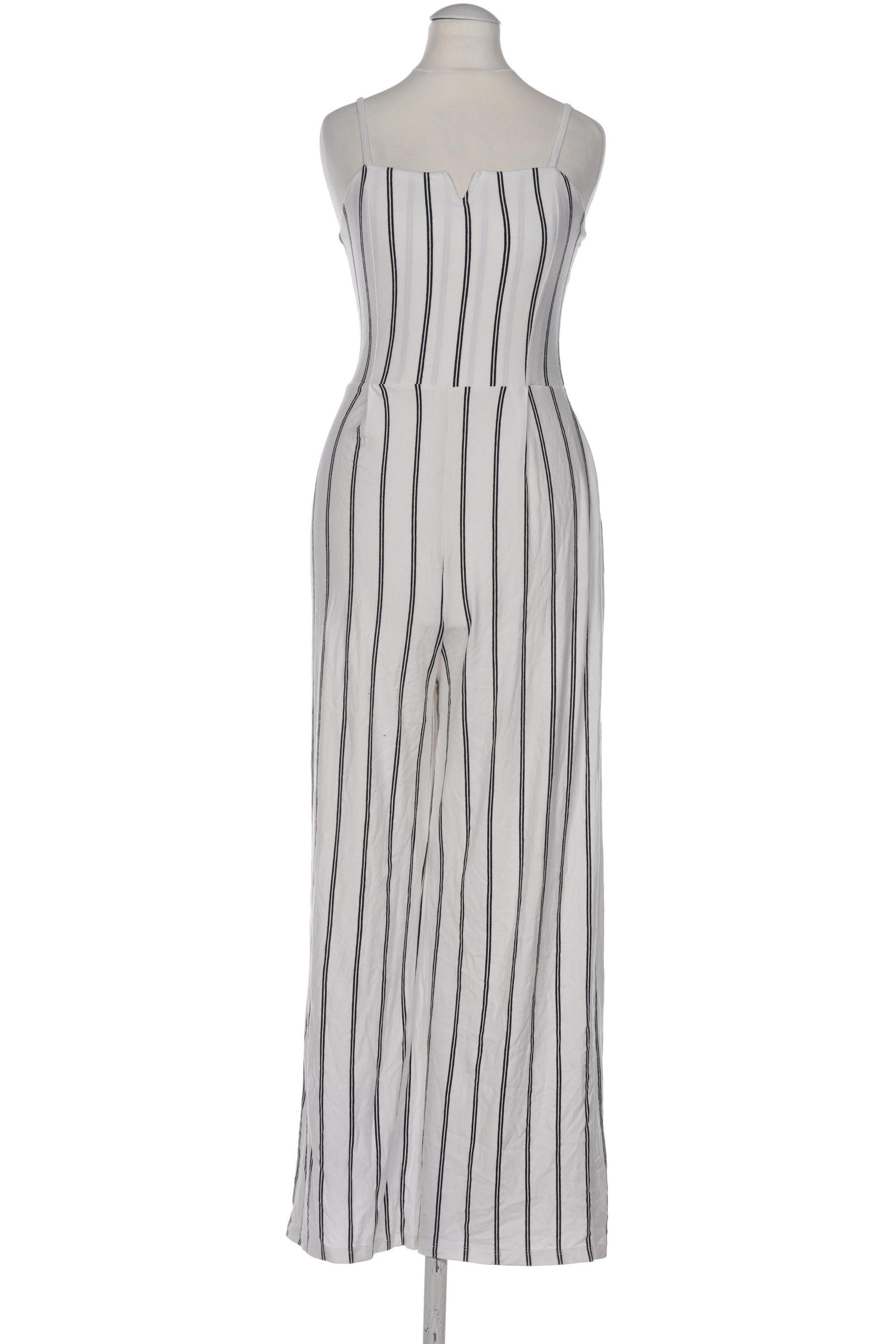 

bershka Damen Jumpsuit/Overall, weiß