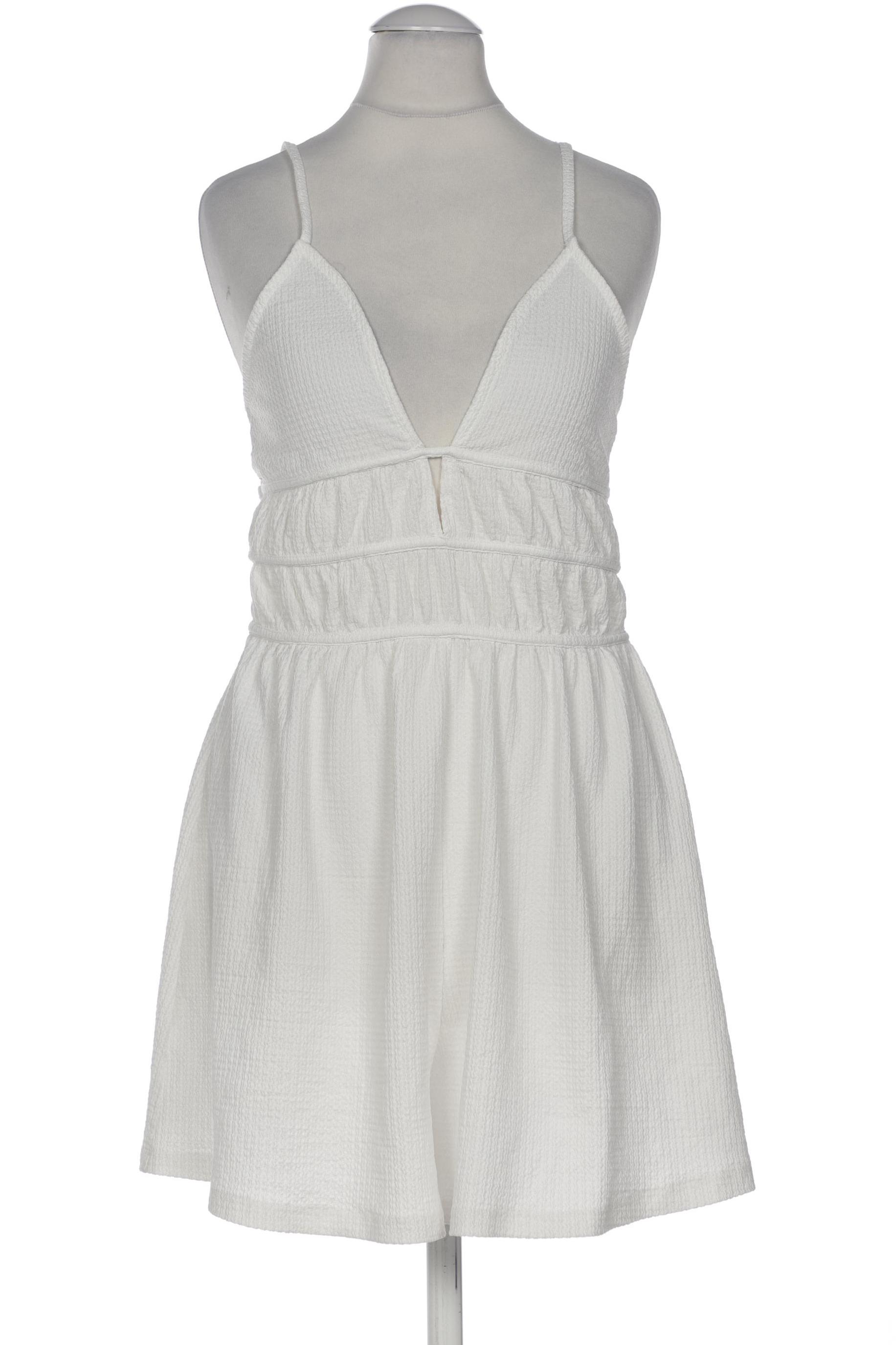 

bershka Damen Jumpsuit/Overall, weiß, Gr. 38