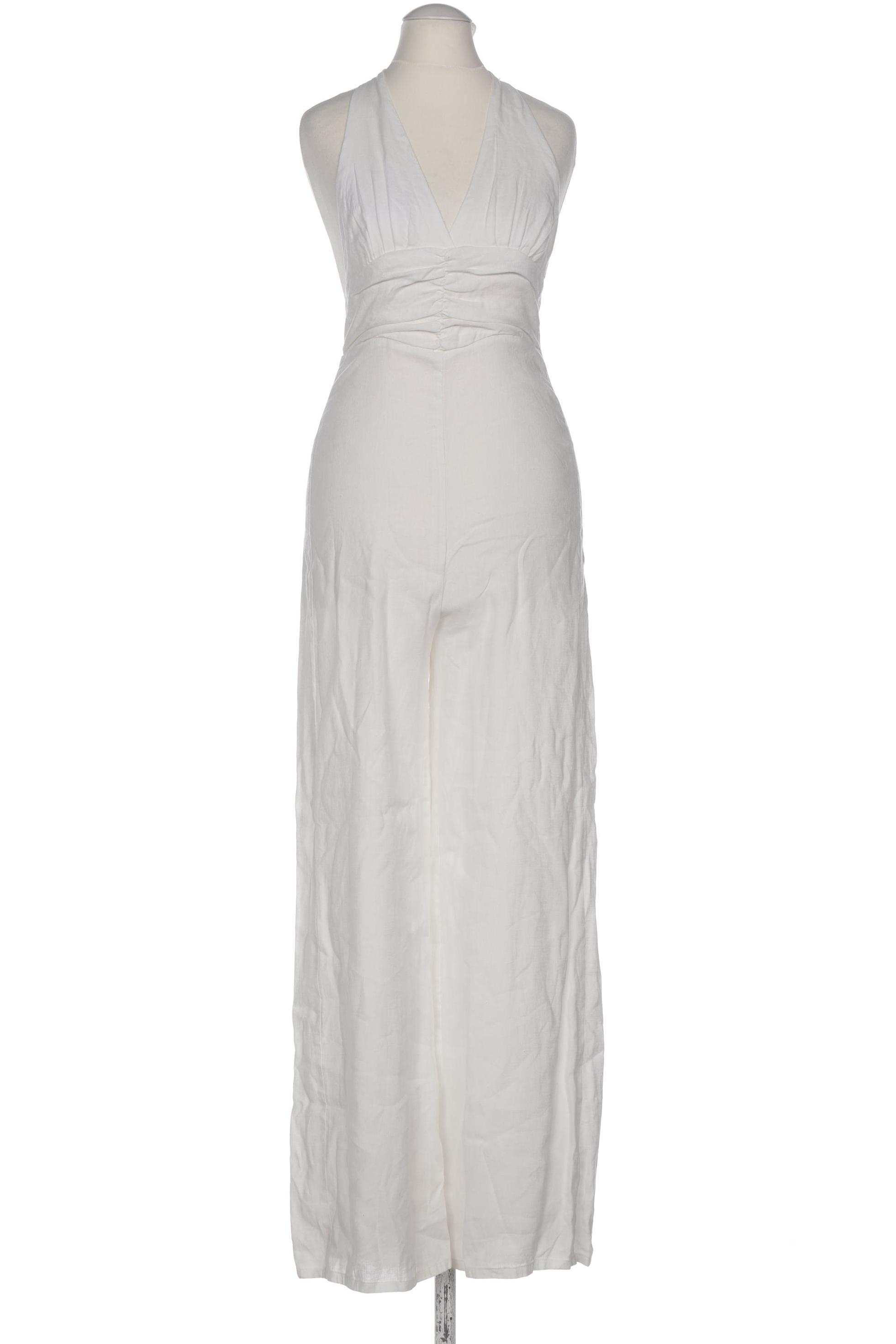 

bershka Damen Jumpsuit/Overall, weiß, Gr. 34