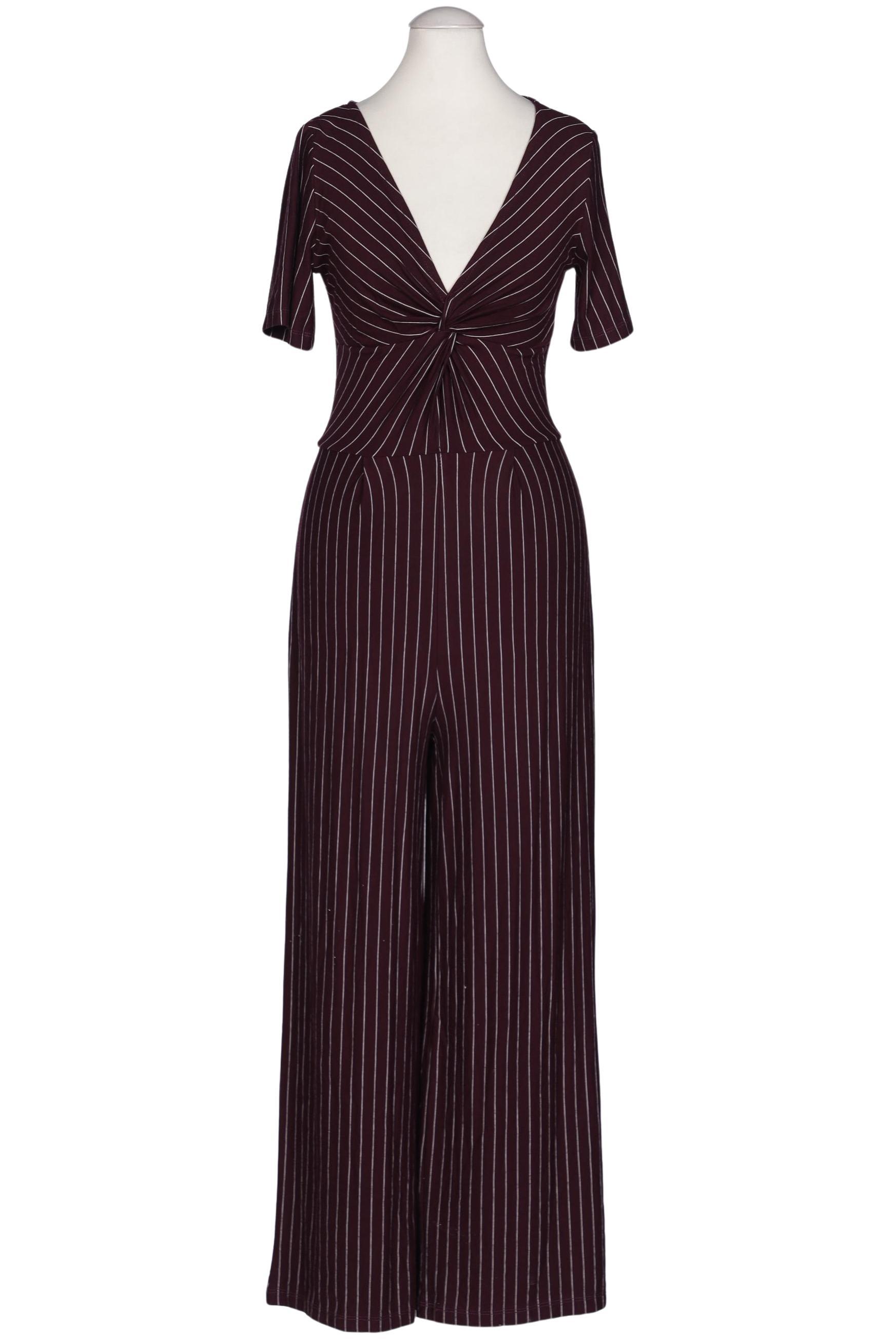 

bershka Damen Jumpsuit/Overall, bordeaux, Gr. 34
